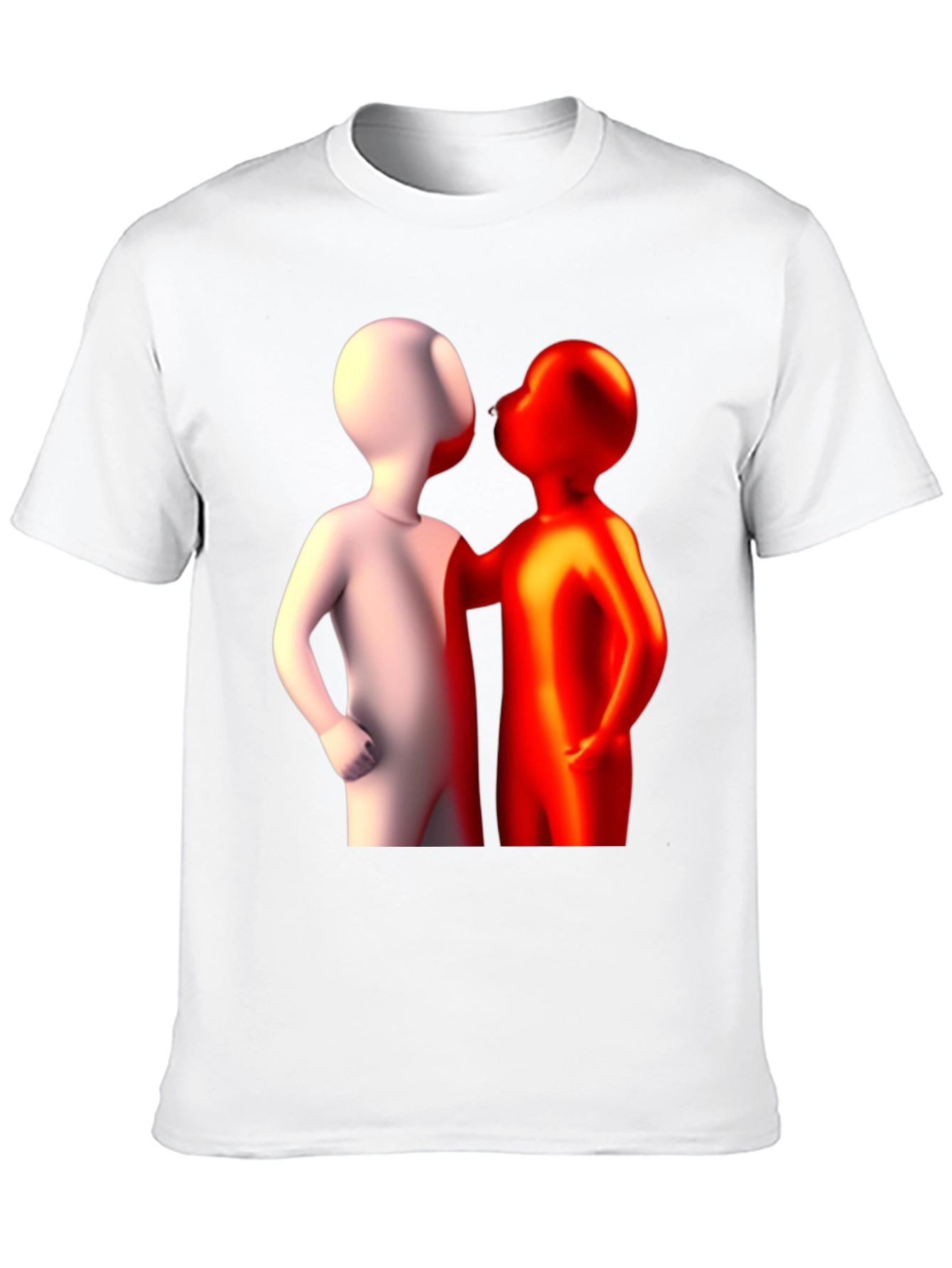 Abstract Figures Graphic Tee - Black
