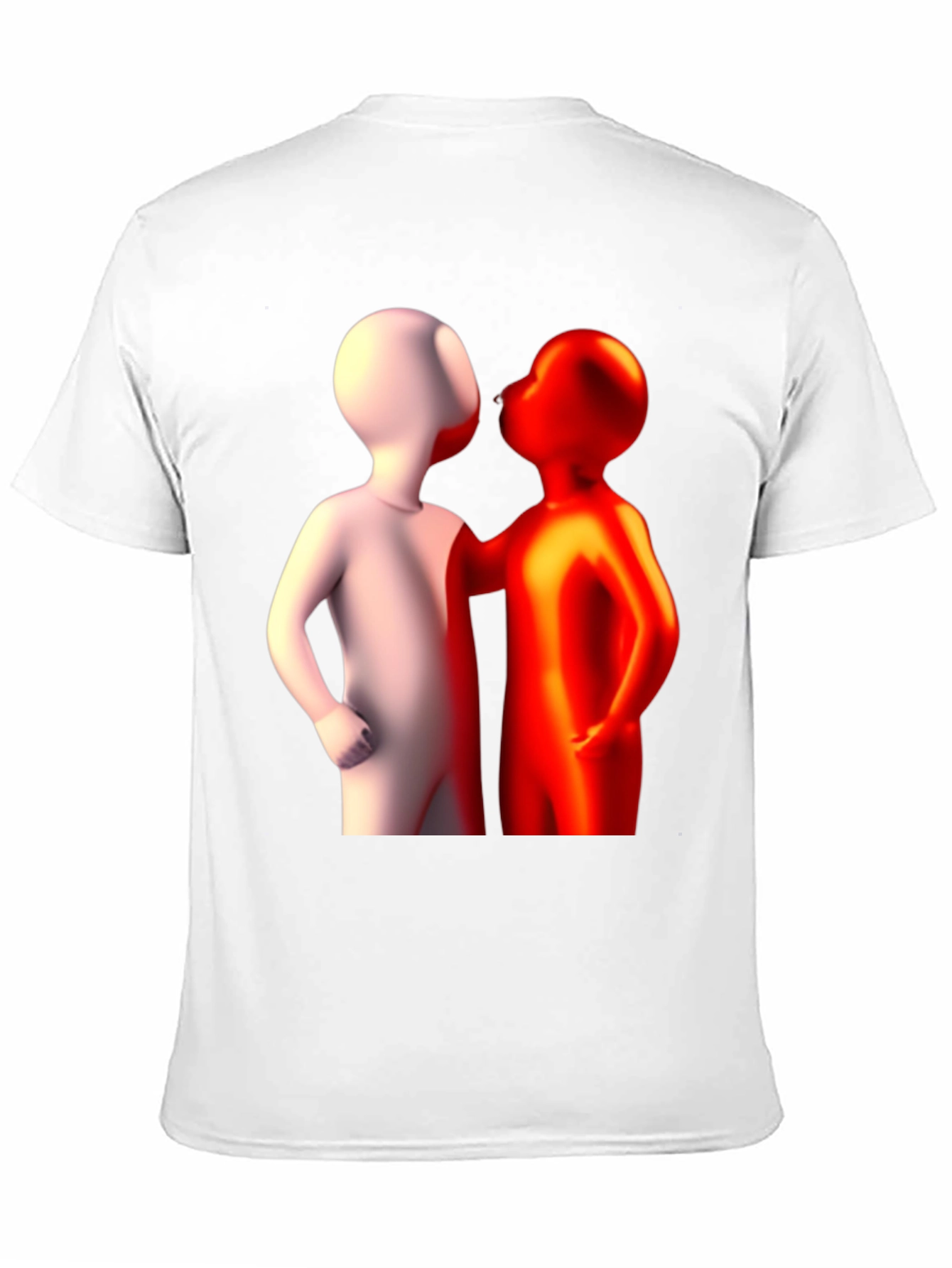 Abstract Figures Graphic Tee - Black