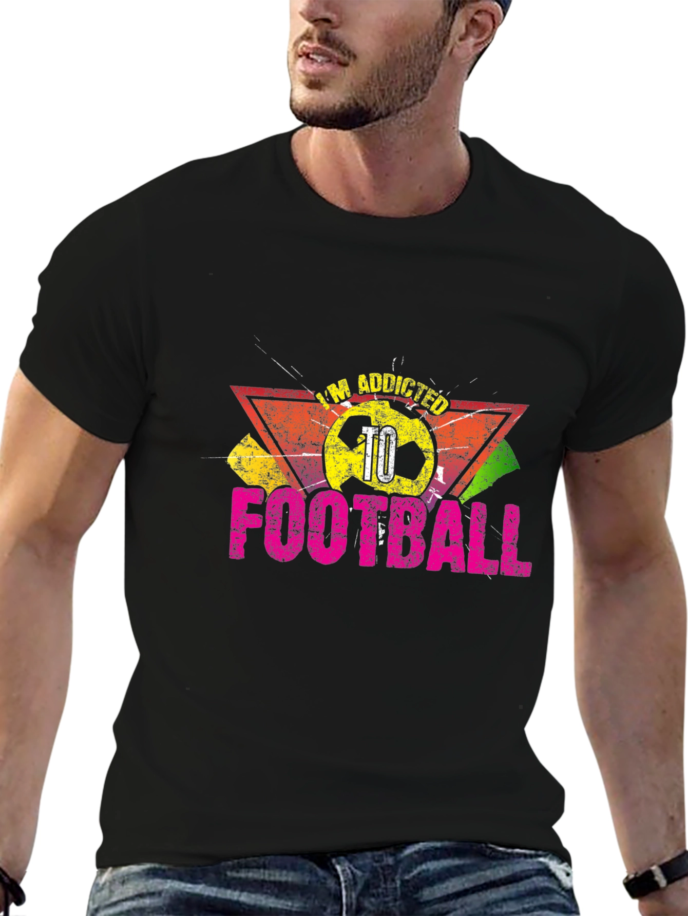 Addicted to Football Graphic Tee