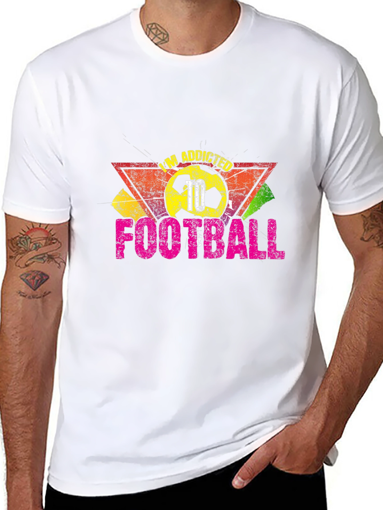 Addicted to Football Graphic Tee