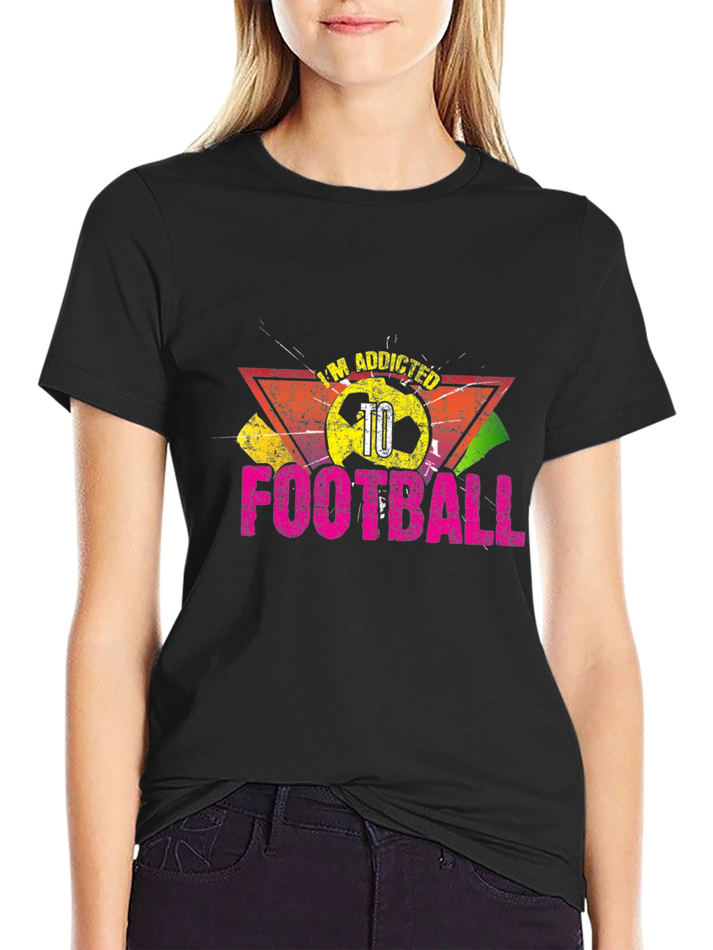 Addicted to Football Graphic Tee