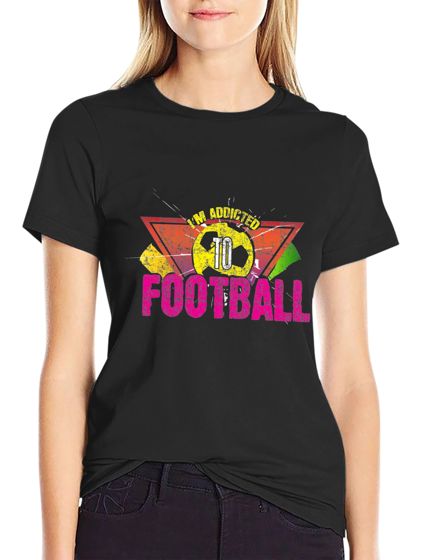 Addicted to Football Graphic Tee