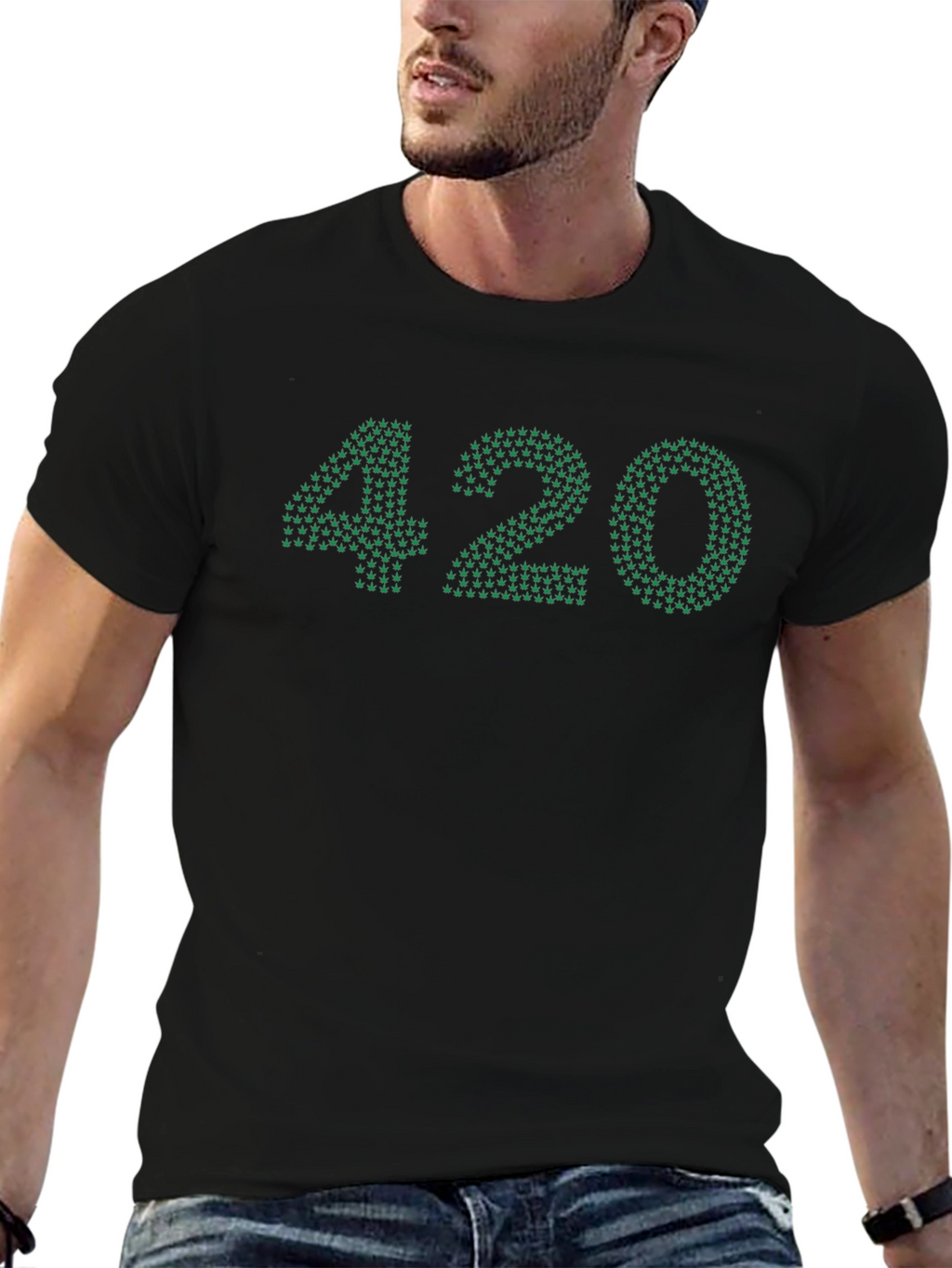 420 Graphic T-Shirt - Novelty Weed Design