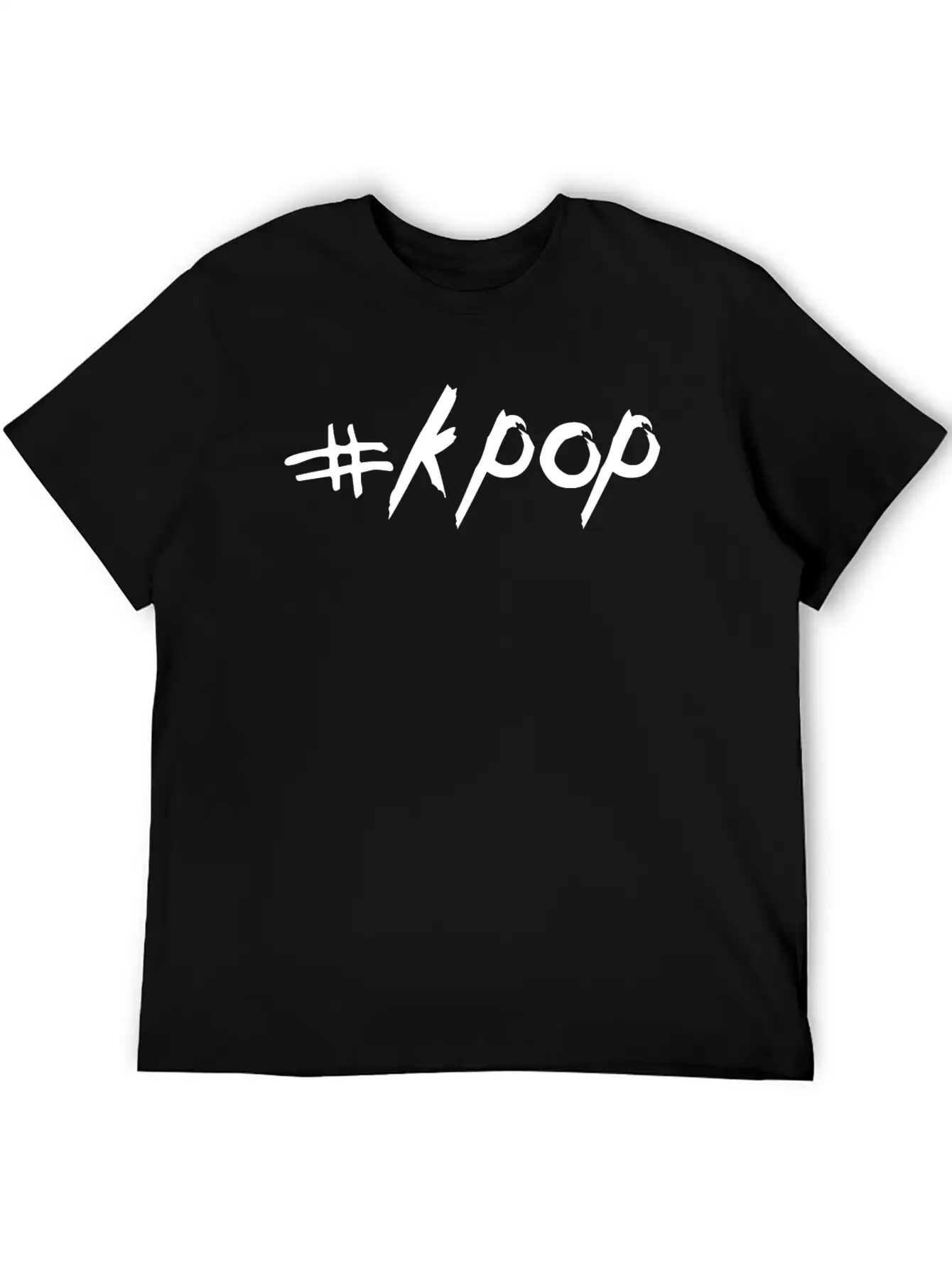 # K POP - Korean POP - KPOP - Streetstyle Design Unisex Short Sleeve Soft Cotton T-Shirt – Casual Everyday Wear
