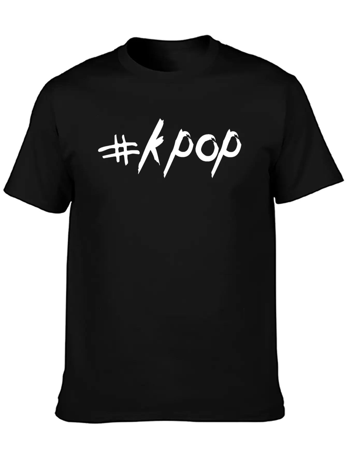 # K POP - Korean POP - KPOP - Streetstyle Design Unisex Short Sleeve Soft Cotton T-Shirt – Casual Everyday Wear