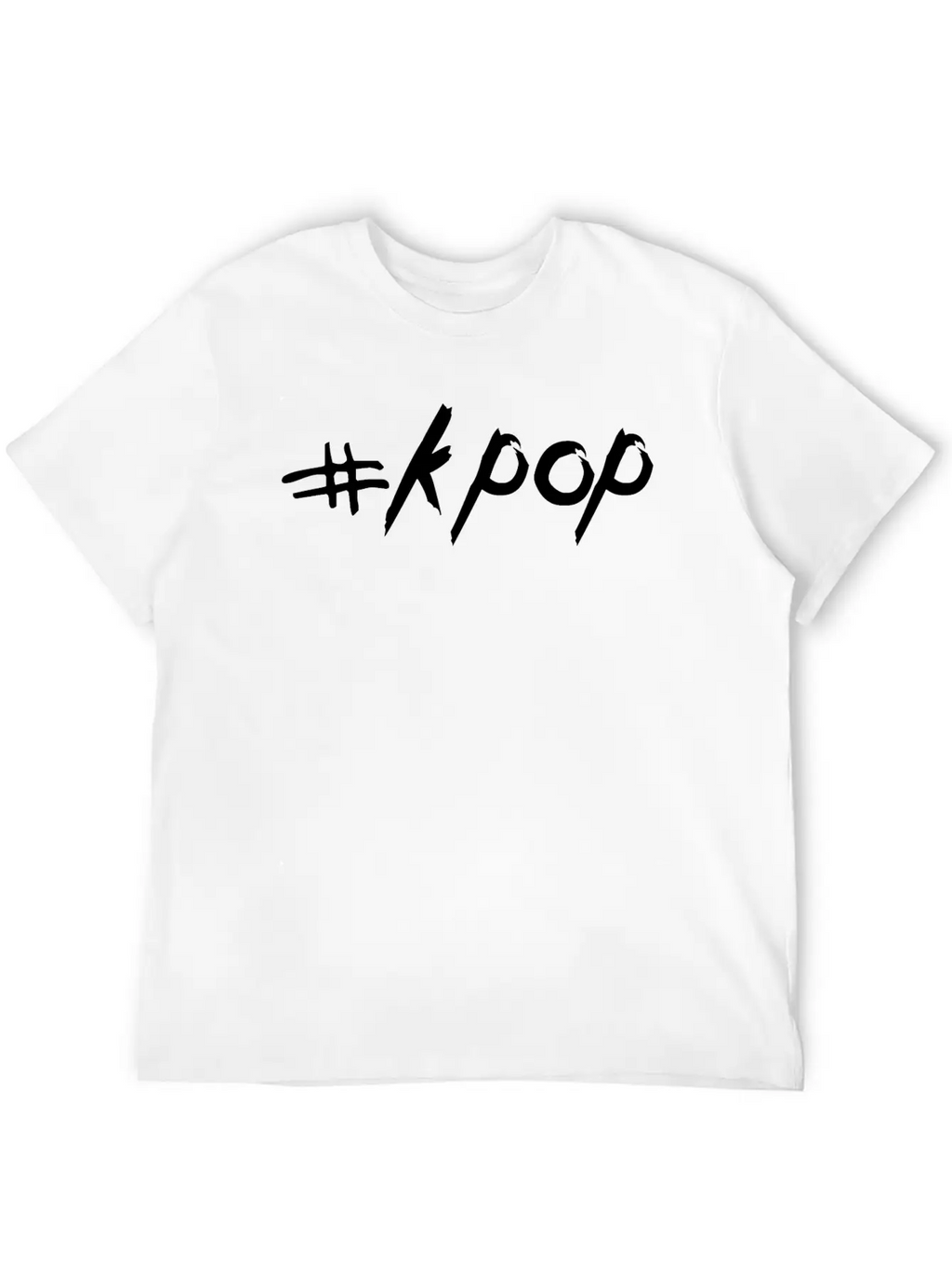 # K POP - Korean POP - KPOP - Streetstyle Design Unisex Short Sleeve Soft Cotton T-Shirt – Casual Everyday Wear