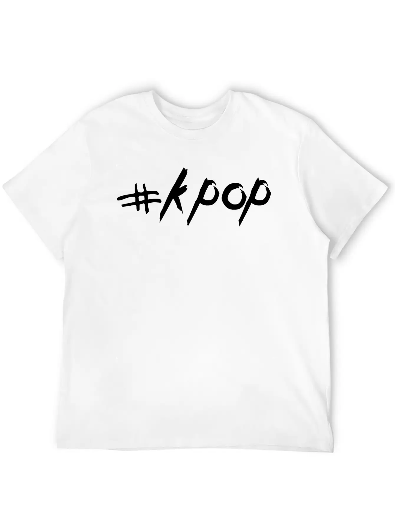 # K POP - Korean POP - KPOP - Streetstyle Design Unisex Short Sleeve Soft Cotton T-Shirt – Casual Everyday Wear