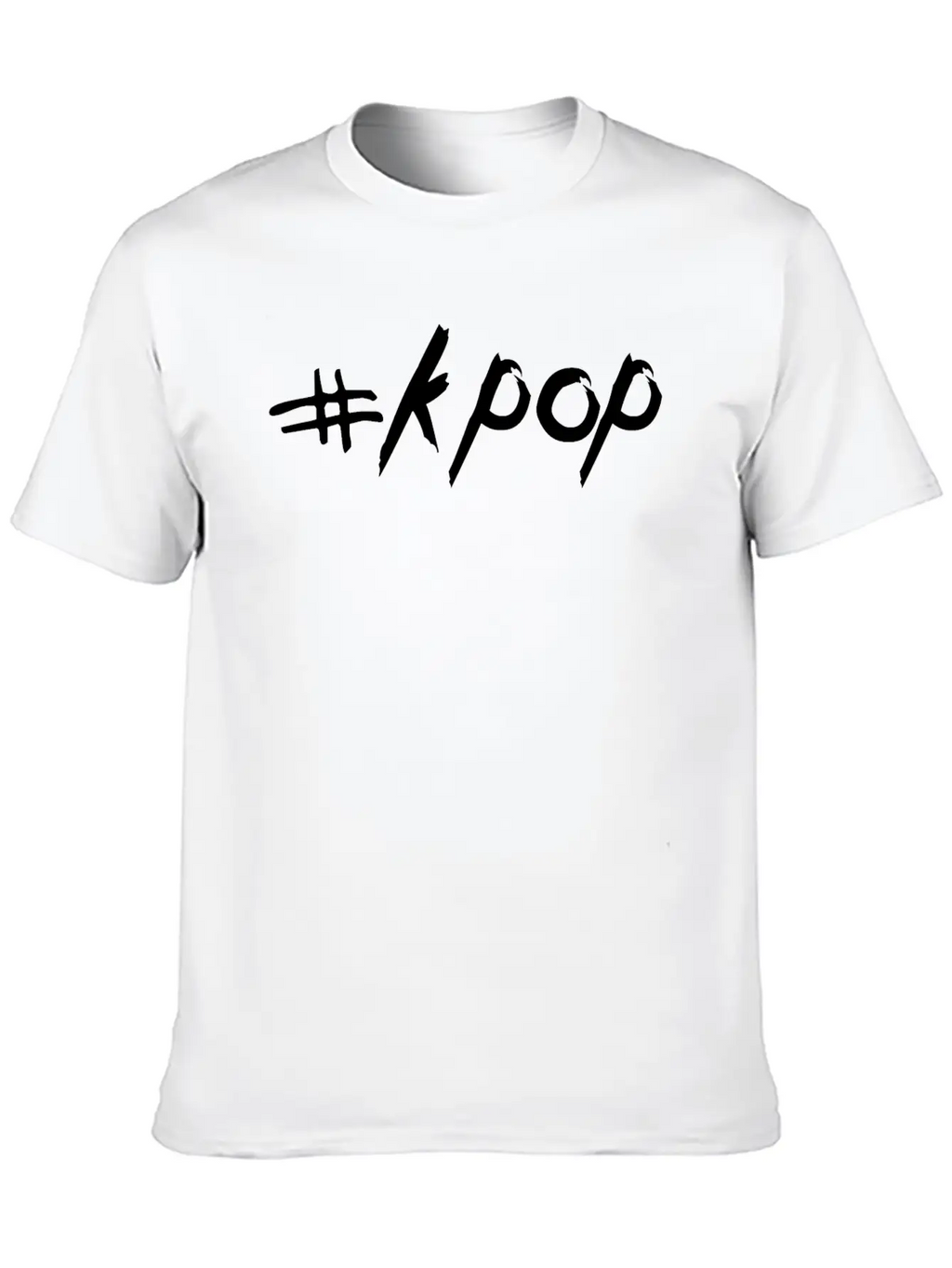 # K POP - Korean POP - KPOP - Streetstyle Design Unisex Short Sleeve Soft Cotton T-Shirt – Casual Everyday Wear