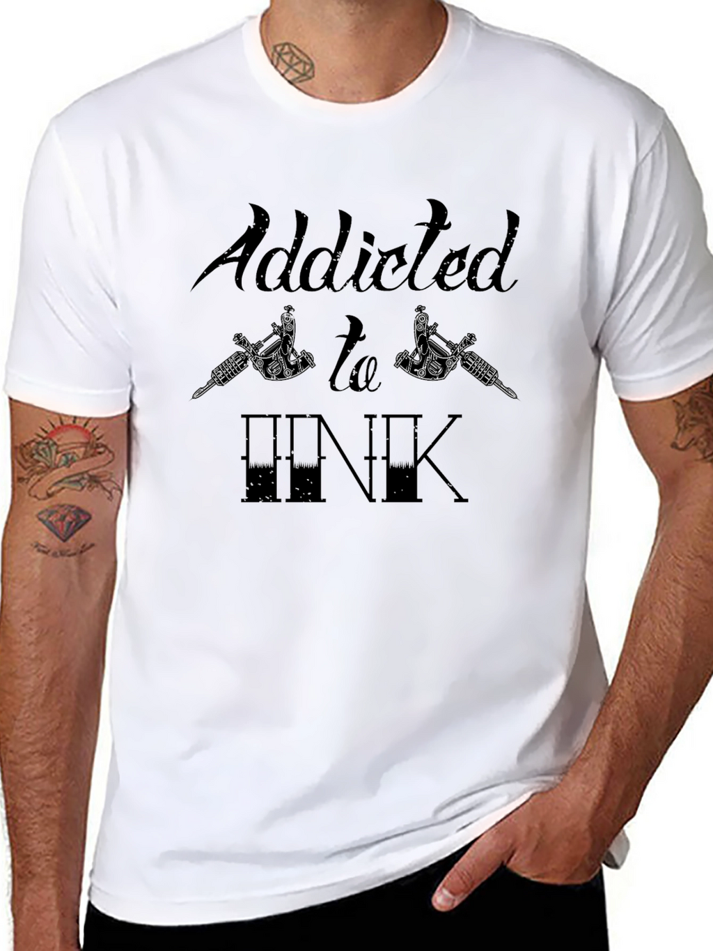 Addicted to Ink Graphic Tee