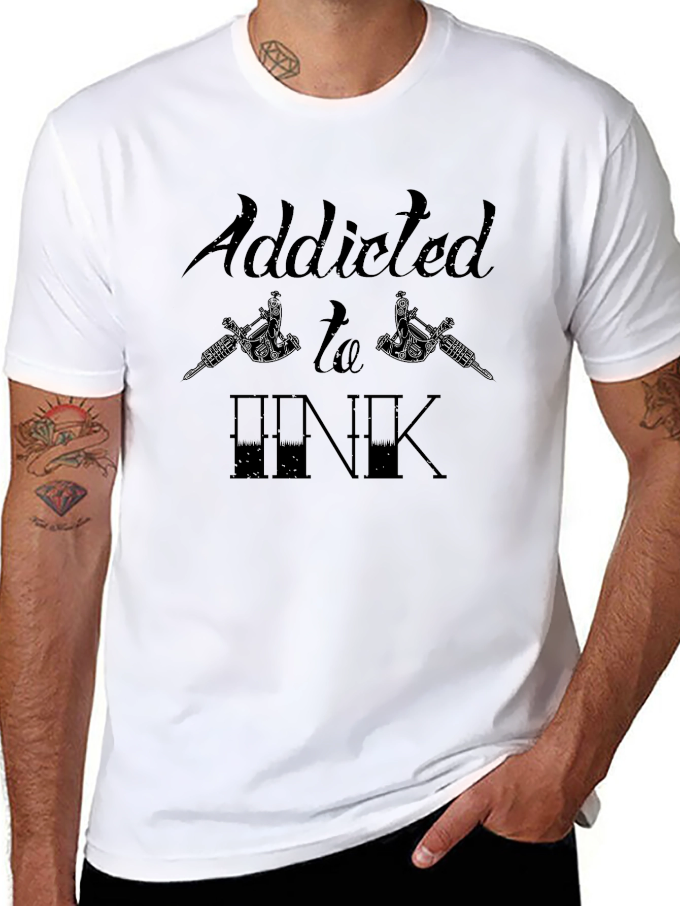Addicted to Ink Graphic Tee