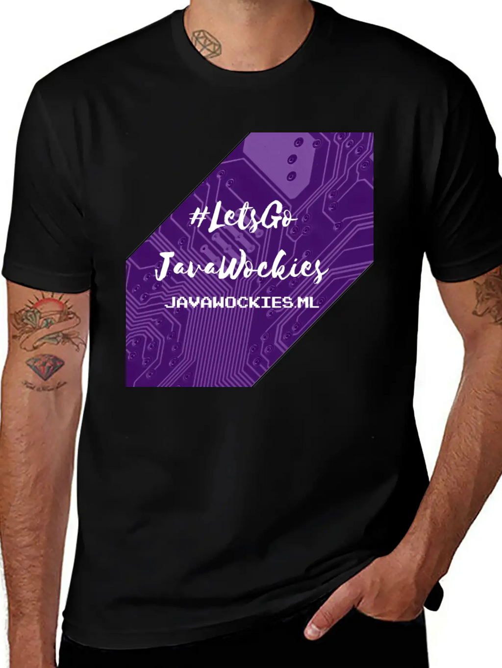 #LetsGoJavaWockies Breathable Graphic T-Shirt – Perfect For Casual Days