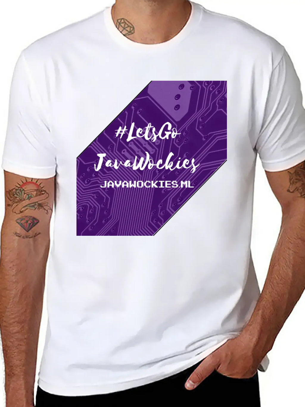 #LetsGoJavaWockies Breathable Graphic T-Shirt – Perfect For Casual Days