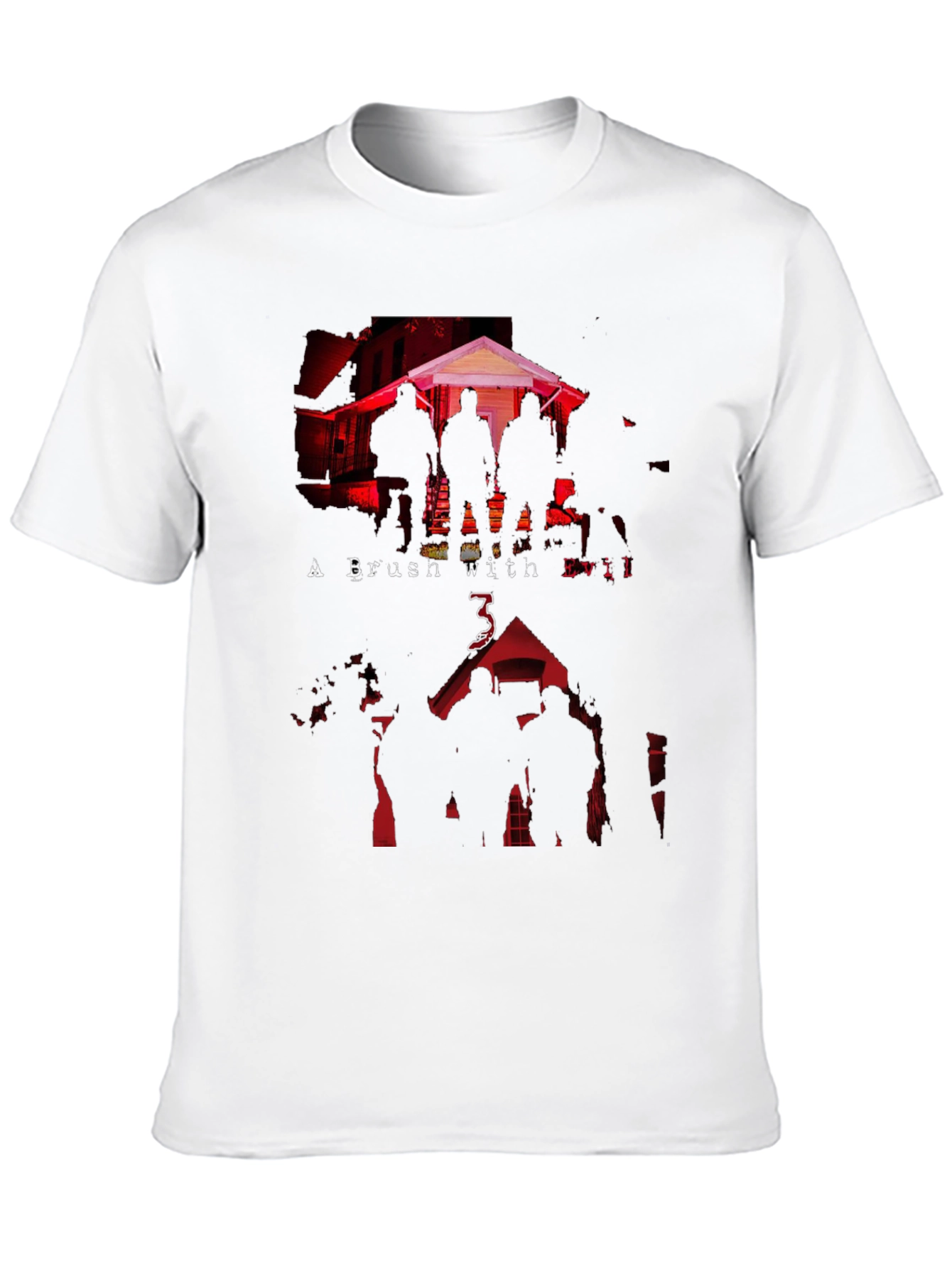 A Brush with Evil Graphic Tee