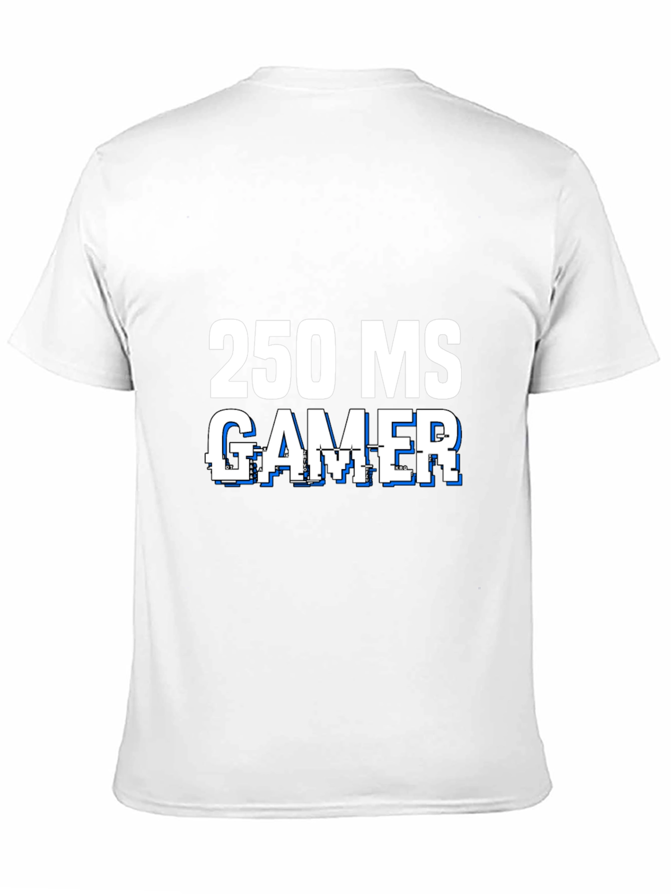 250 MS Gamer Black T-Shirt - Funny Gaming Tee