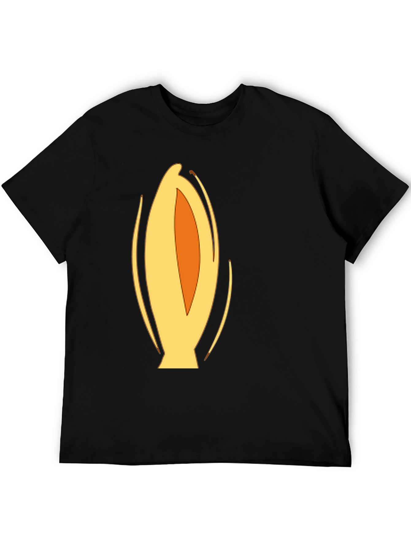 Abstract Rocket Black T-Shirt