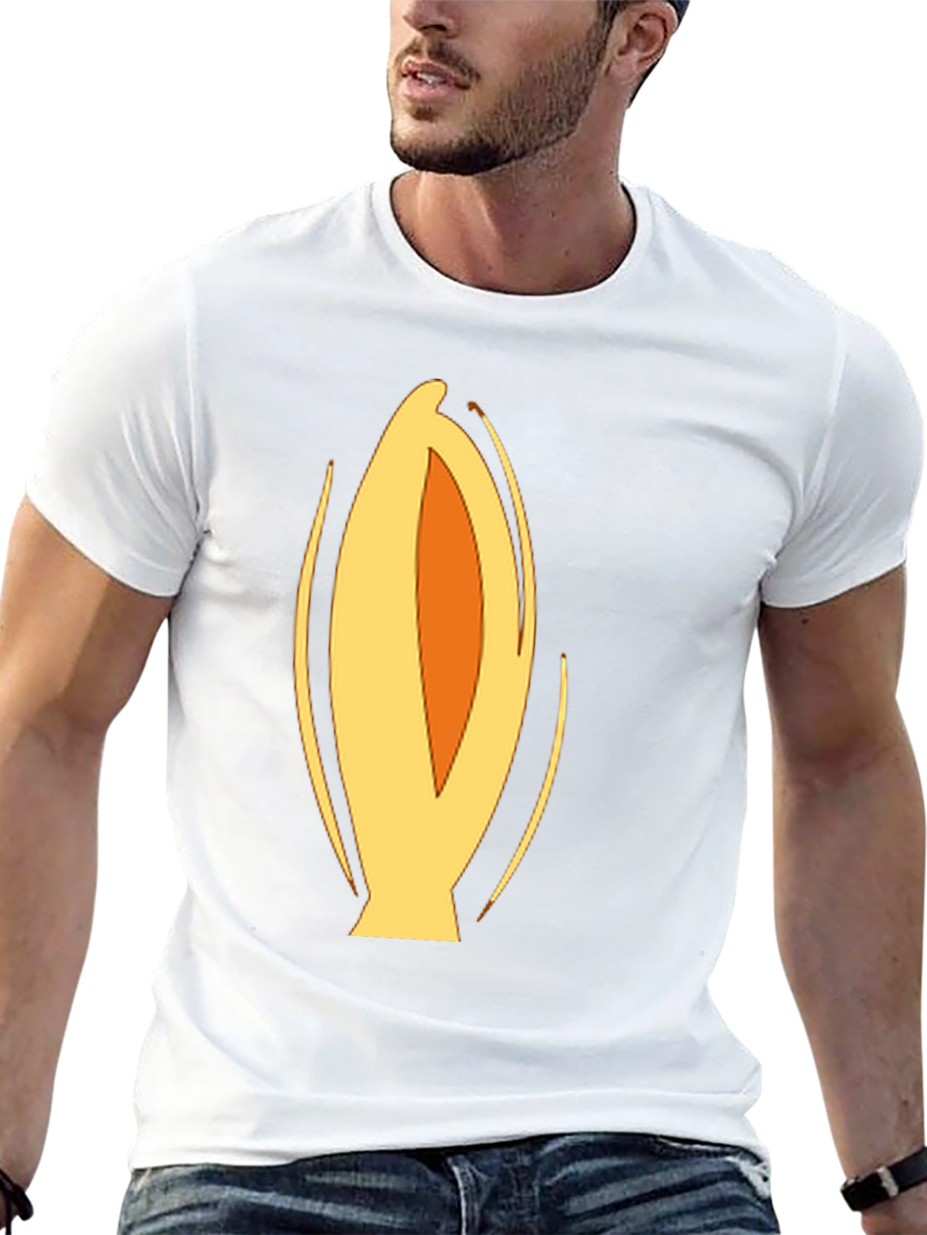 Abstract Rocket Black T-Shirt