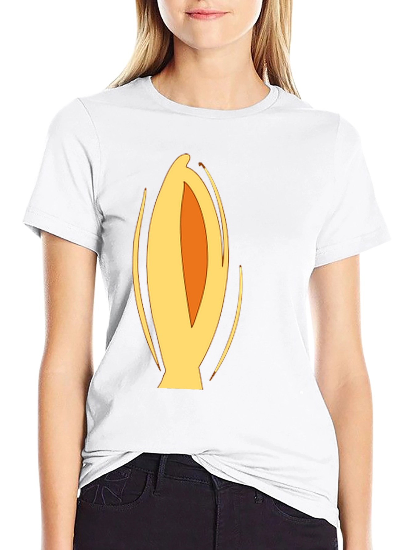 Abstract Rocket Black T-Shirt