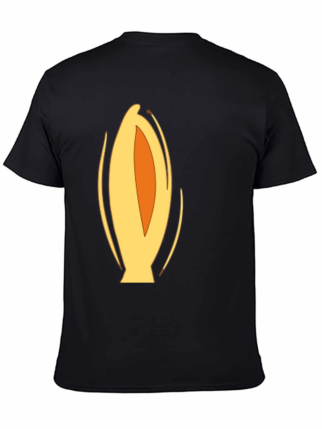Abstract Rocket Black T-Shirt