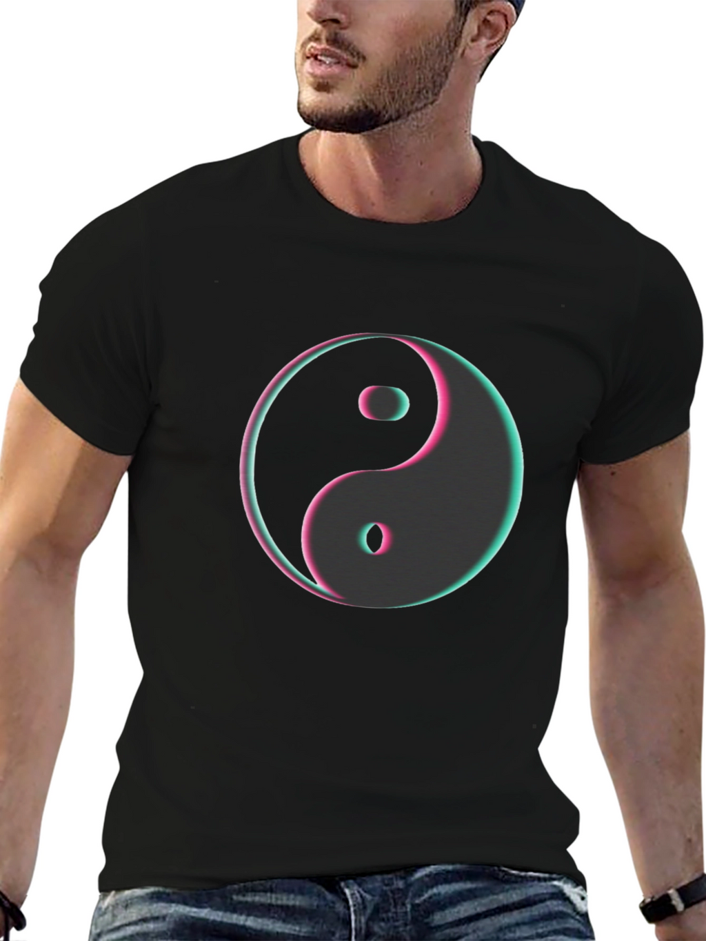 Yin Yang Graphic Tee - Balance & Style