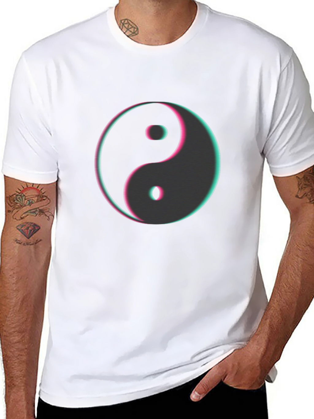 Yin Yang Graphic Tee - Balance & Style