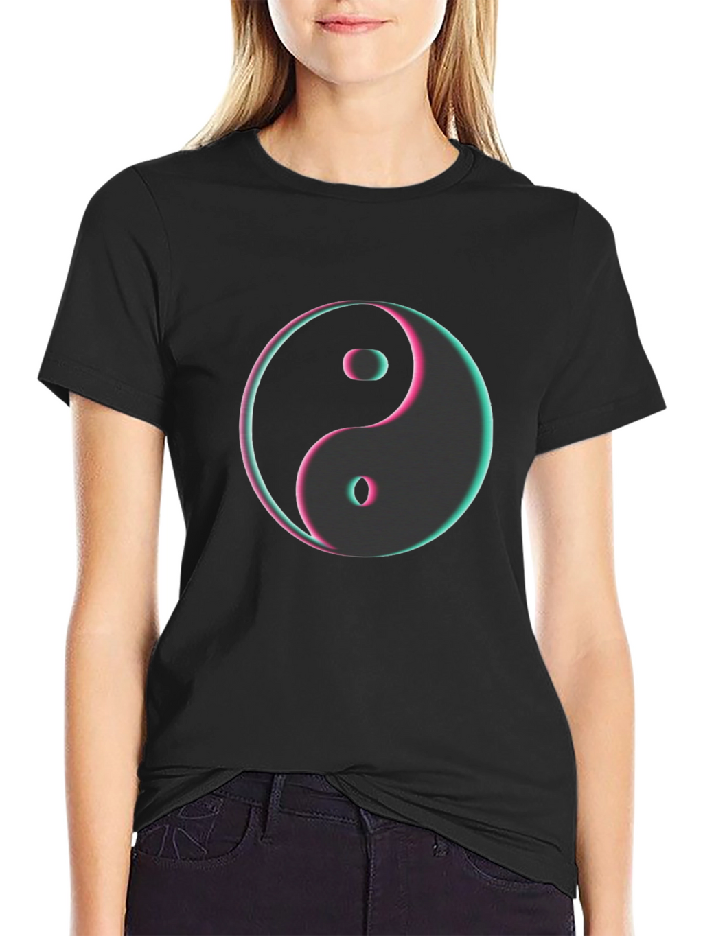 Yin Yang Graphic Tee - Balance & Style