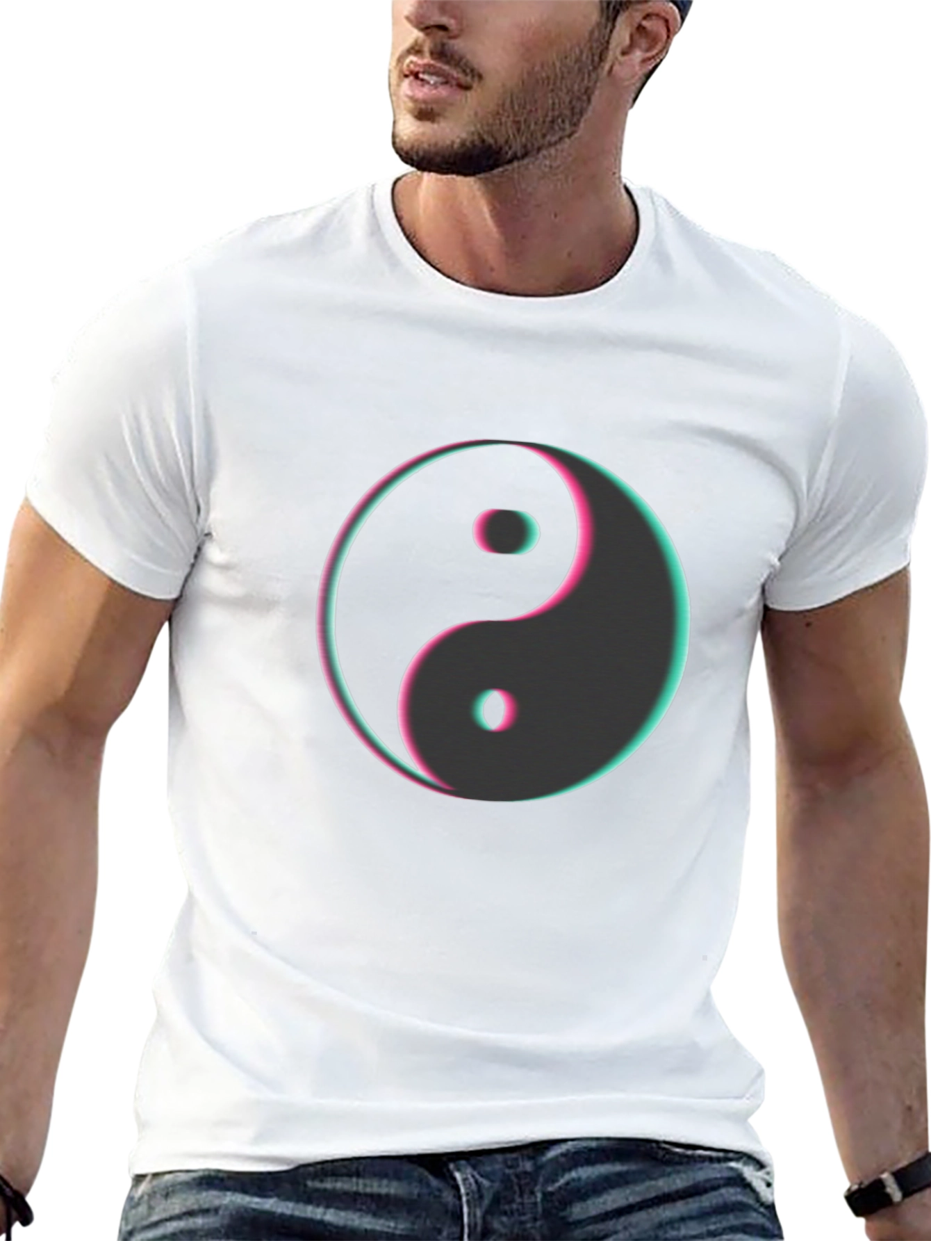 Yin Yang Graphic Tee - Balance & Style