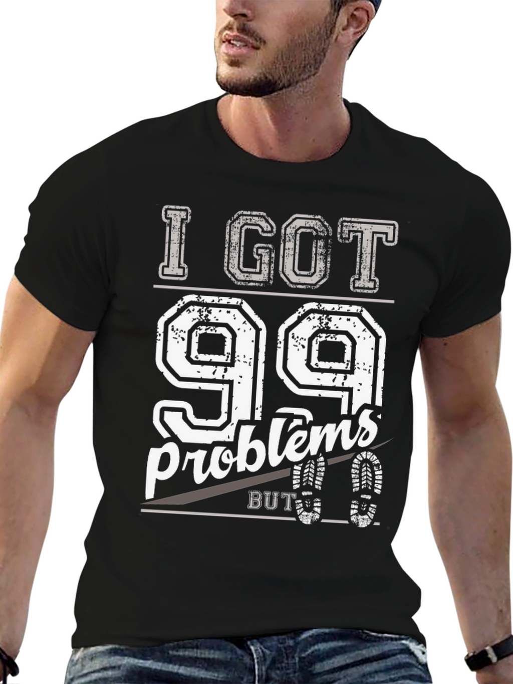 99 Problems Hiking T-Shirt - Black