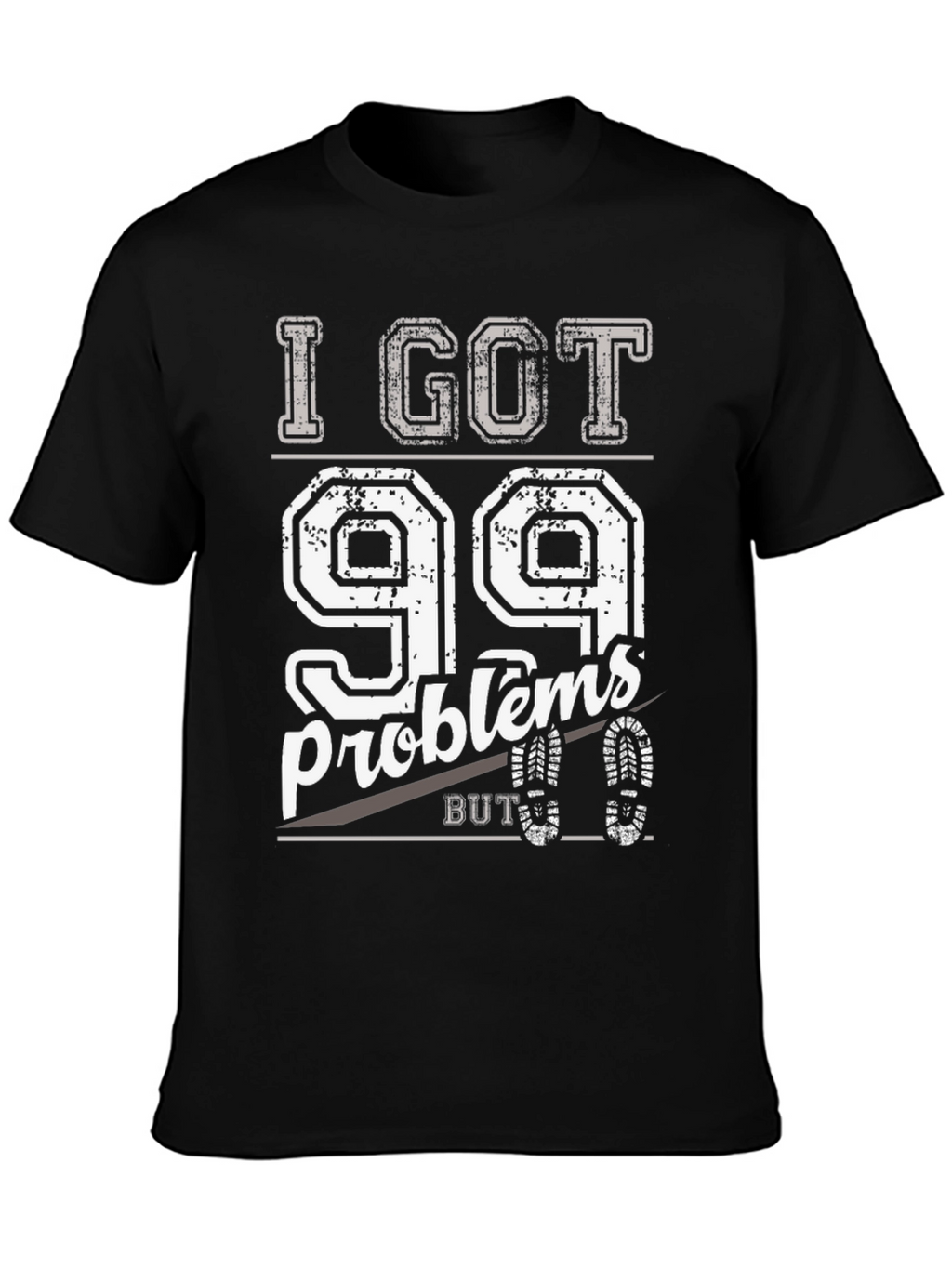 99 Problems Hiking T-Shirt - Black