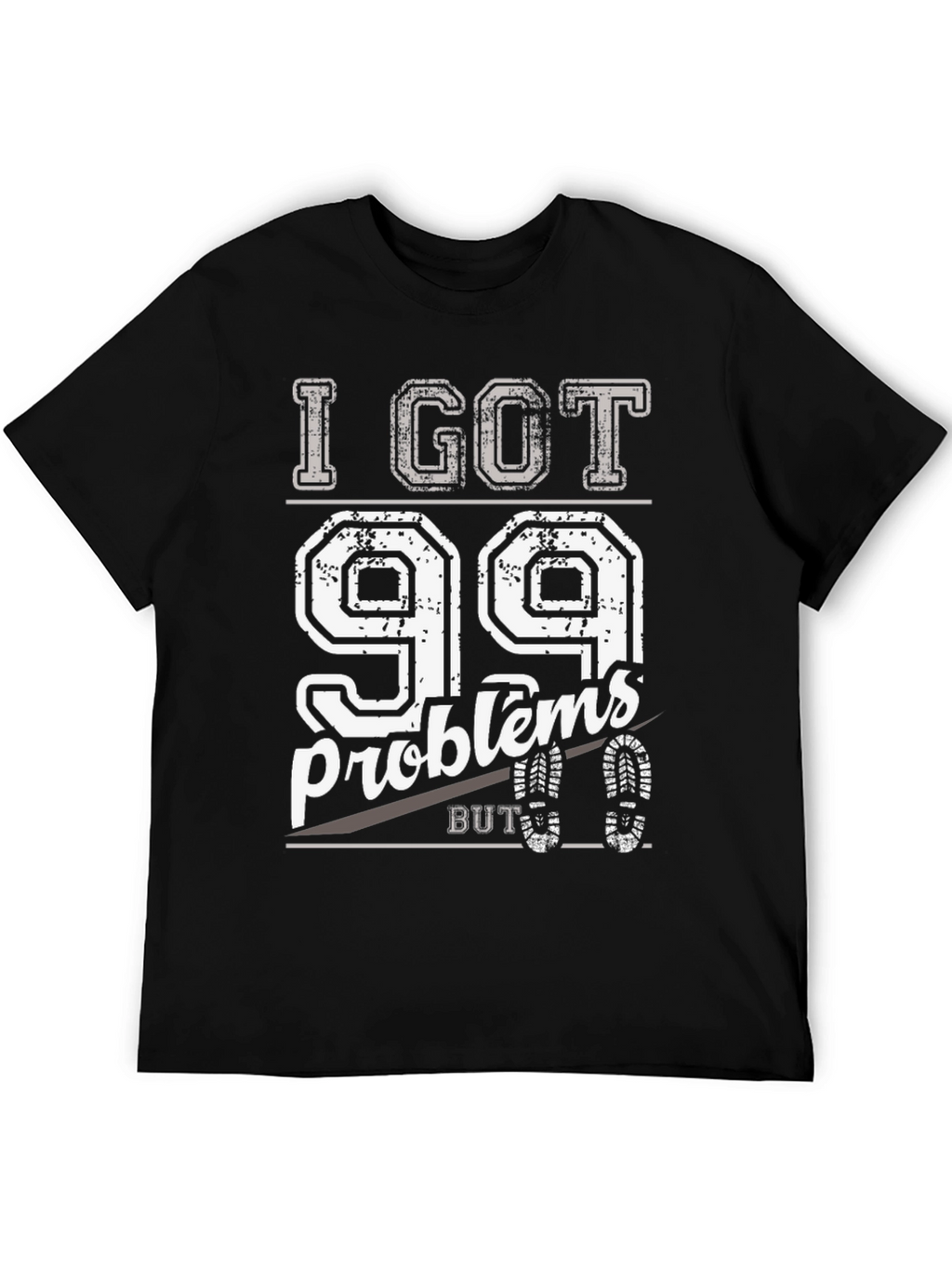 99 Problems Hiking T-Shirt - Black