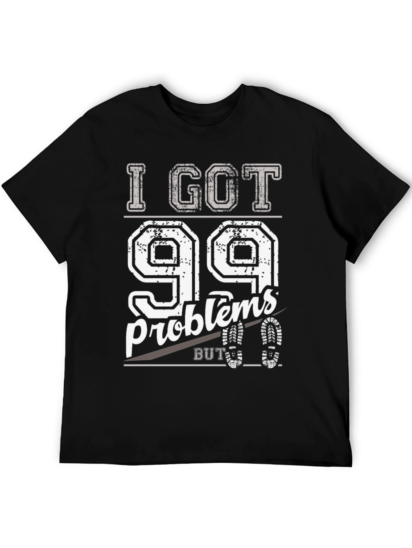 99 Problems Hiking T-Shirt - Black