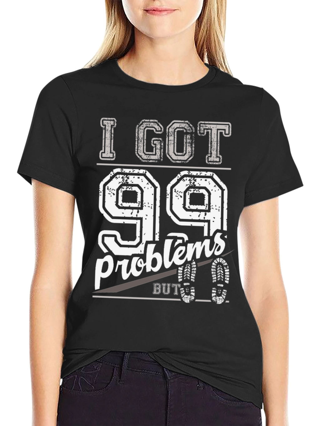 99 Problems Hiking T-Shirt - Black
