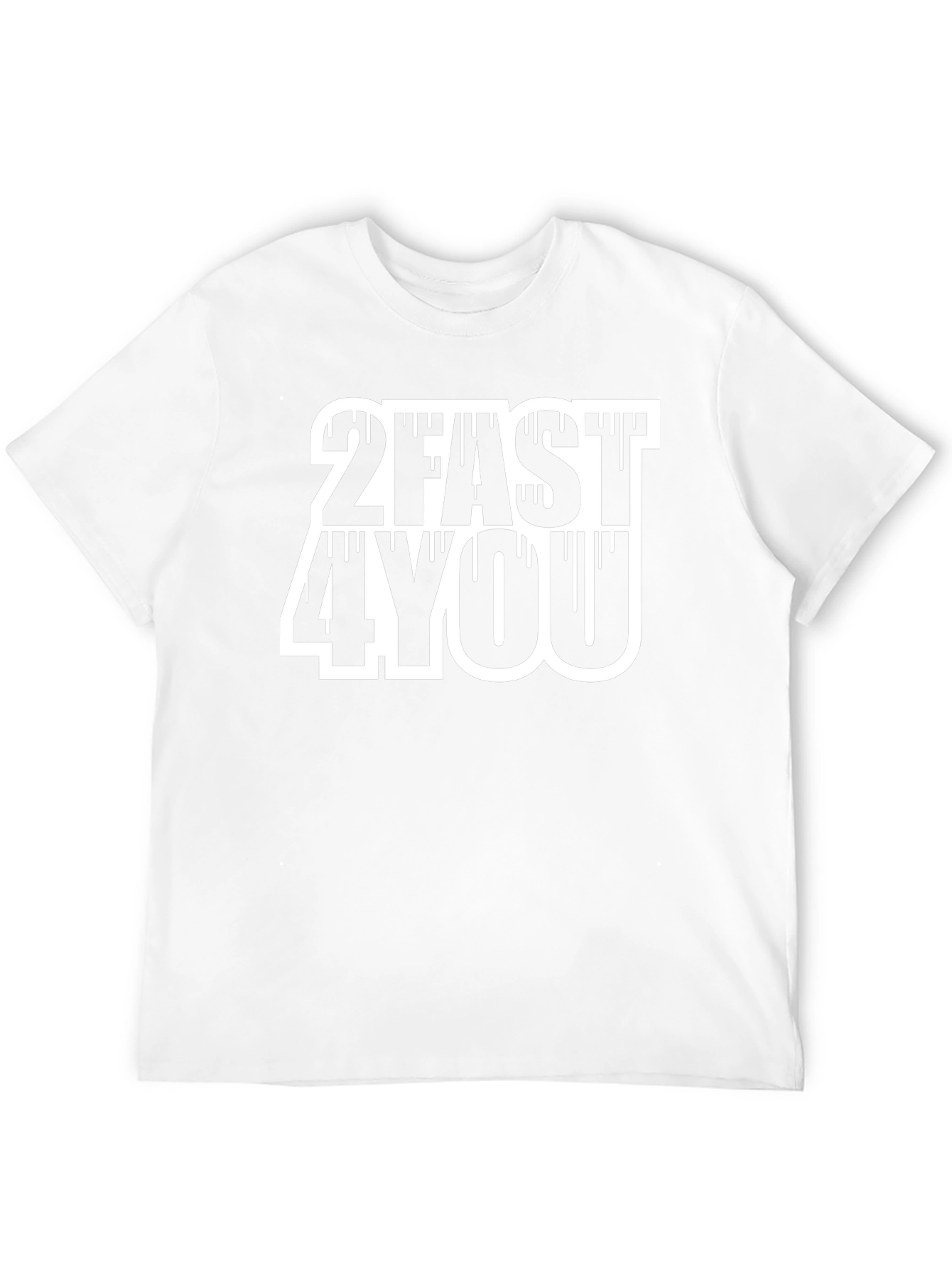 2 Fast 4 You Graphic T-Shirt - Black