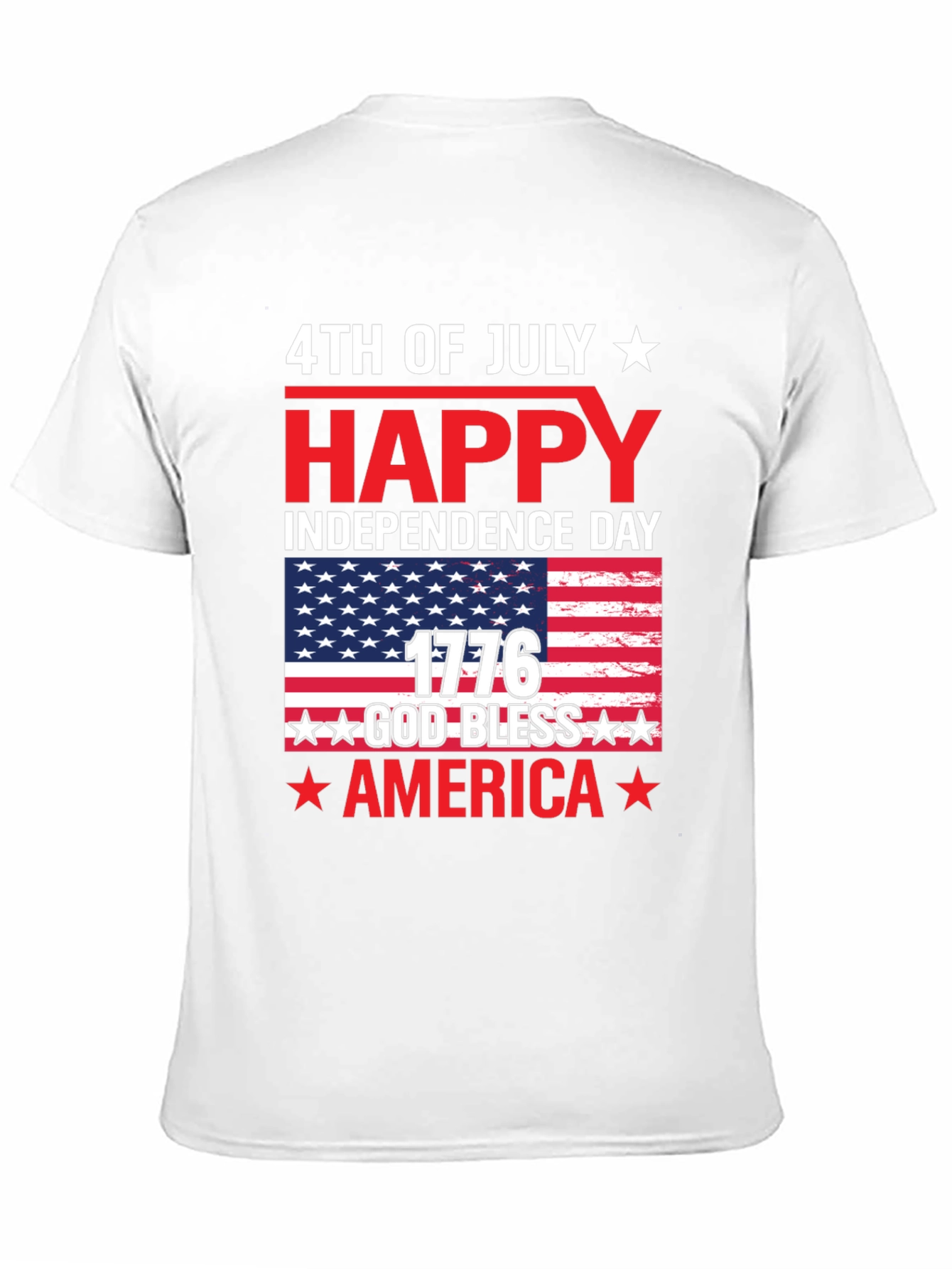 4th of July Happy Independence Day T-Shirt