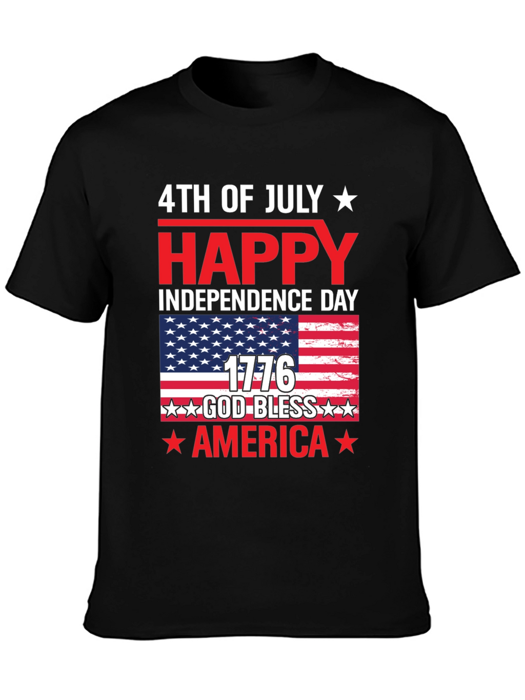 4th of July Happy Independence Day T-Shirt