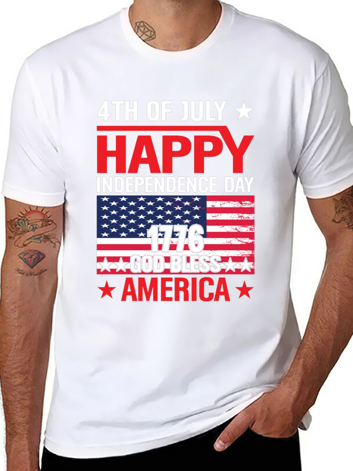 4th of July Happy Independence Day T-Shirt