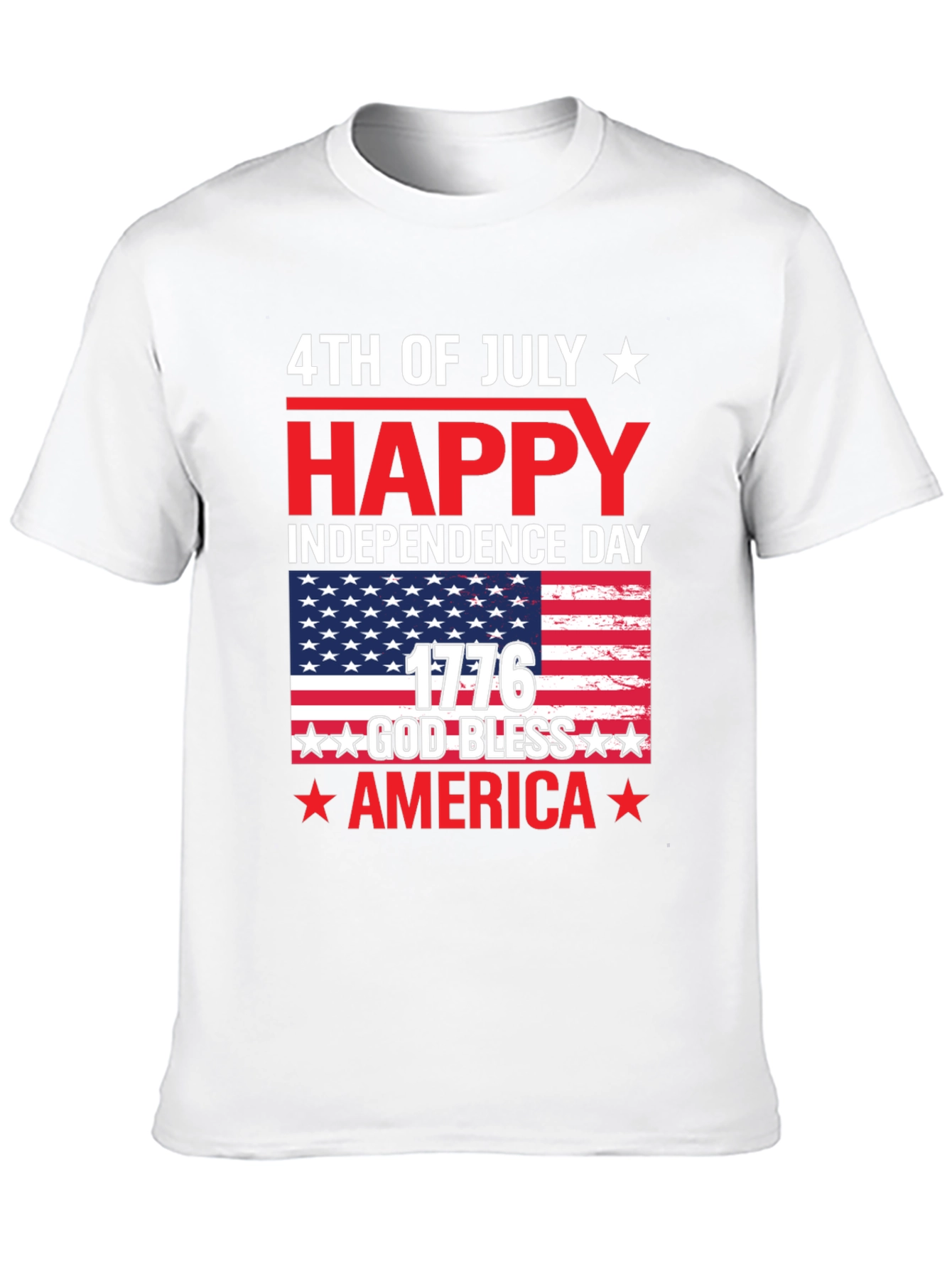 4th of July Happy Independence Day T-Shirt