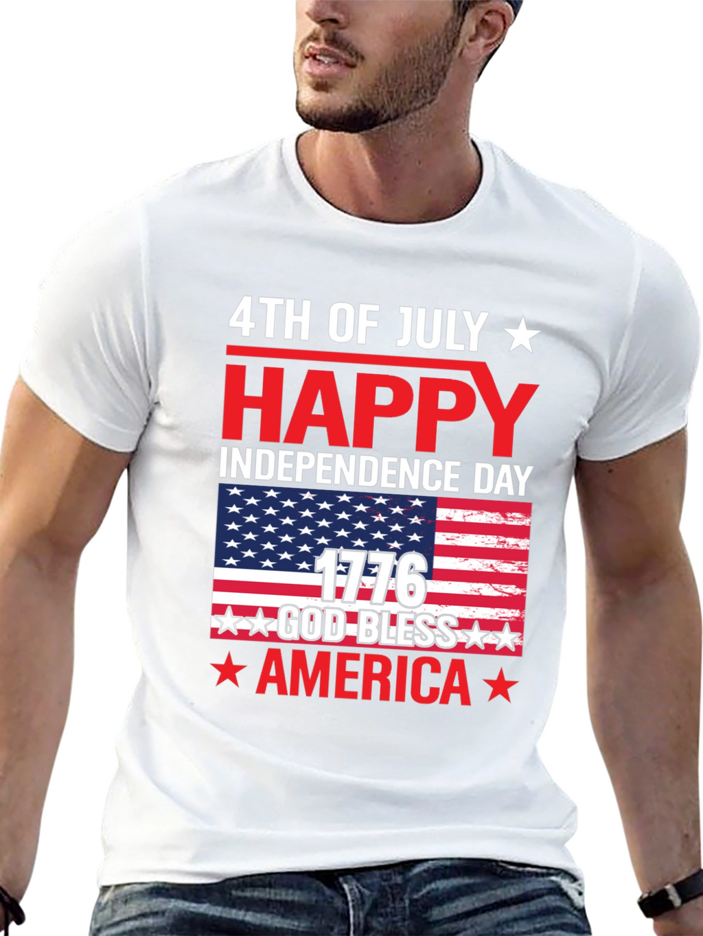 4th of July Happy Independence Day T-Shirt