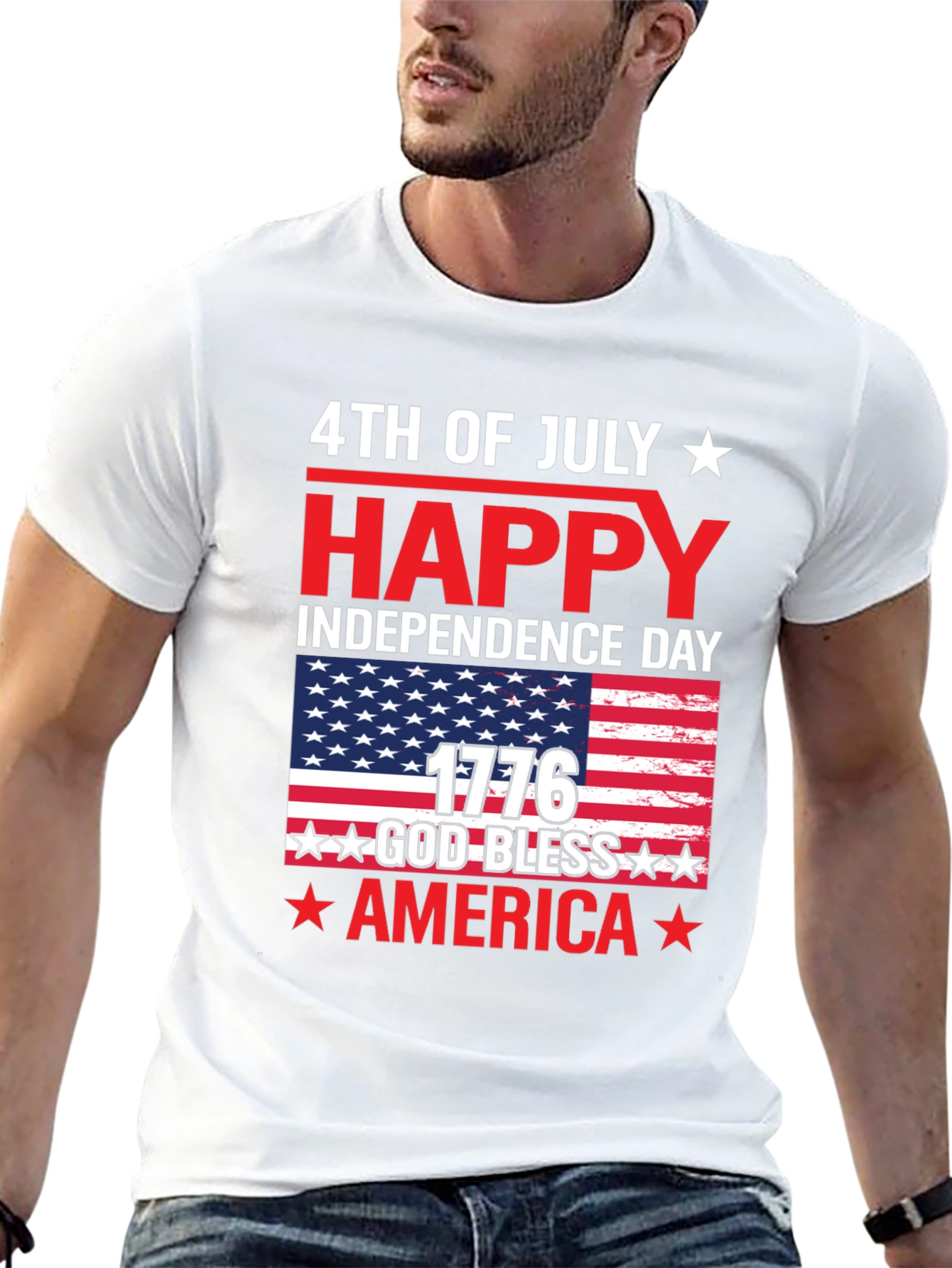 4th of July Happy Independence Day T-Shirt