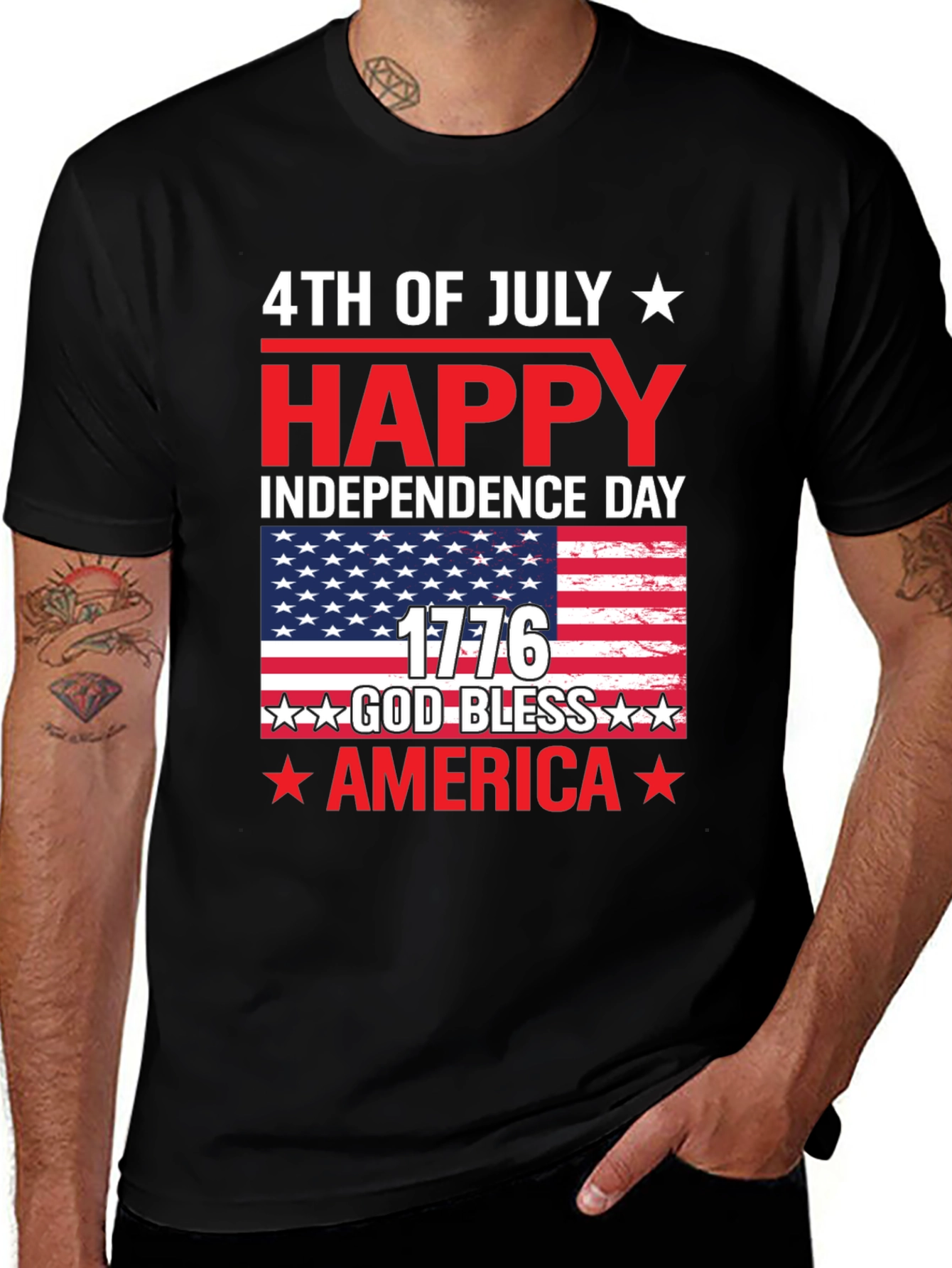 4th of July Happy Independence Day T-Shirt