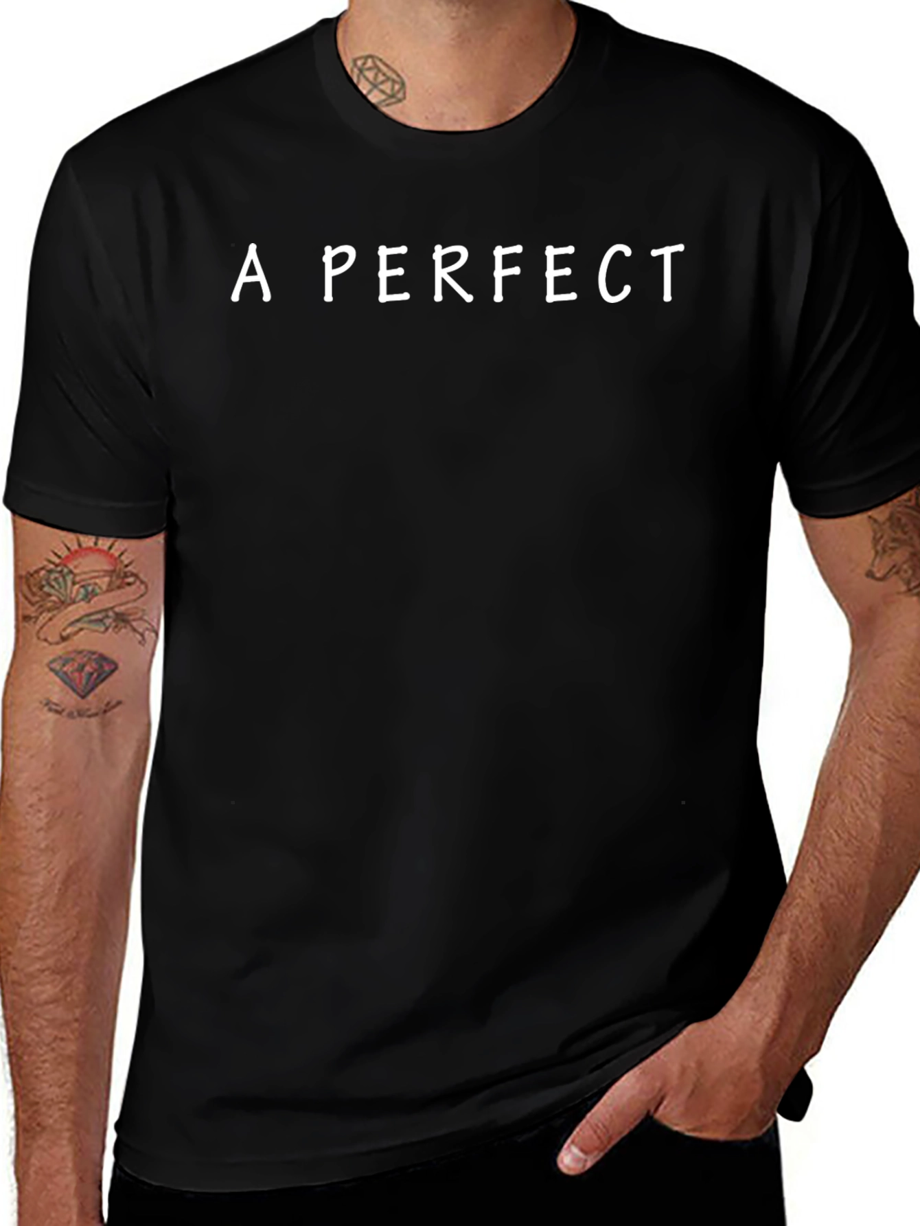 A Perfect Black T-Shirt