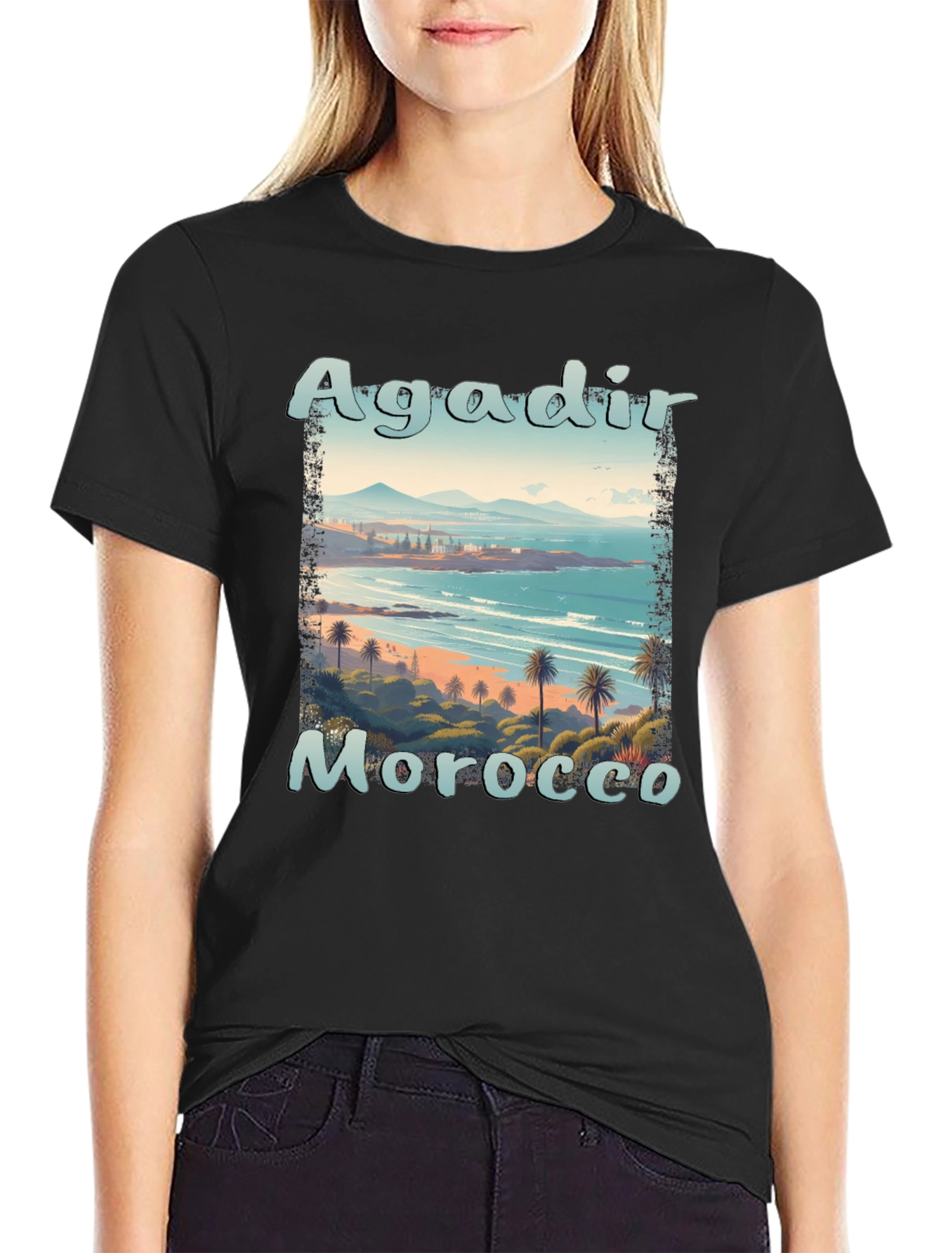 Agadir Morocco Beach T-Shirt
