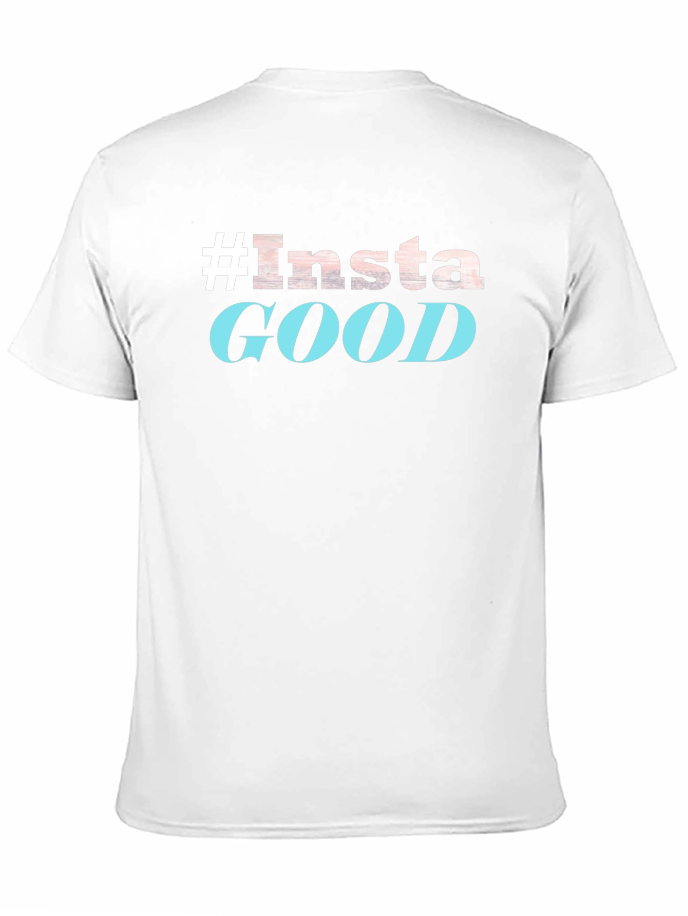 #InstaGood Black Graphic Tee - Trendy Casual Wear