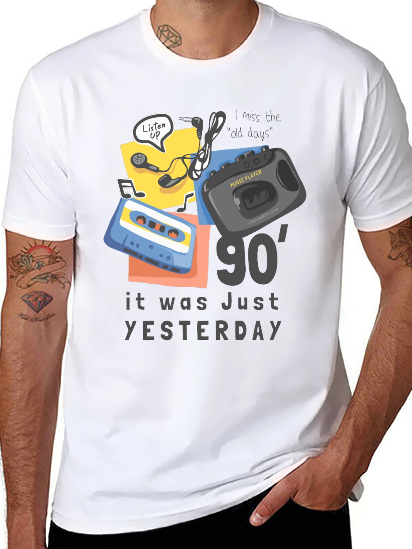 90s Throwback Graphic Tee