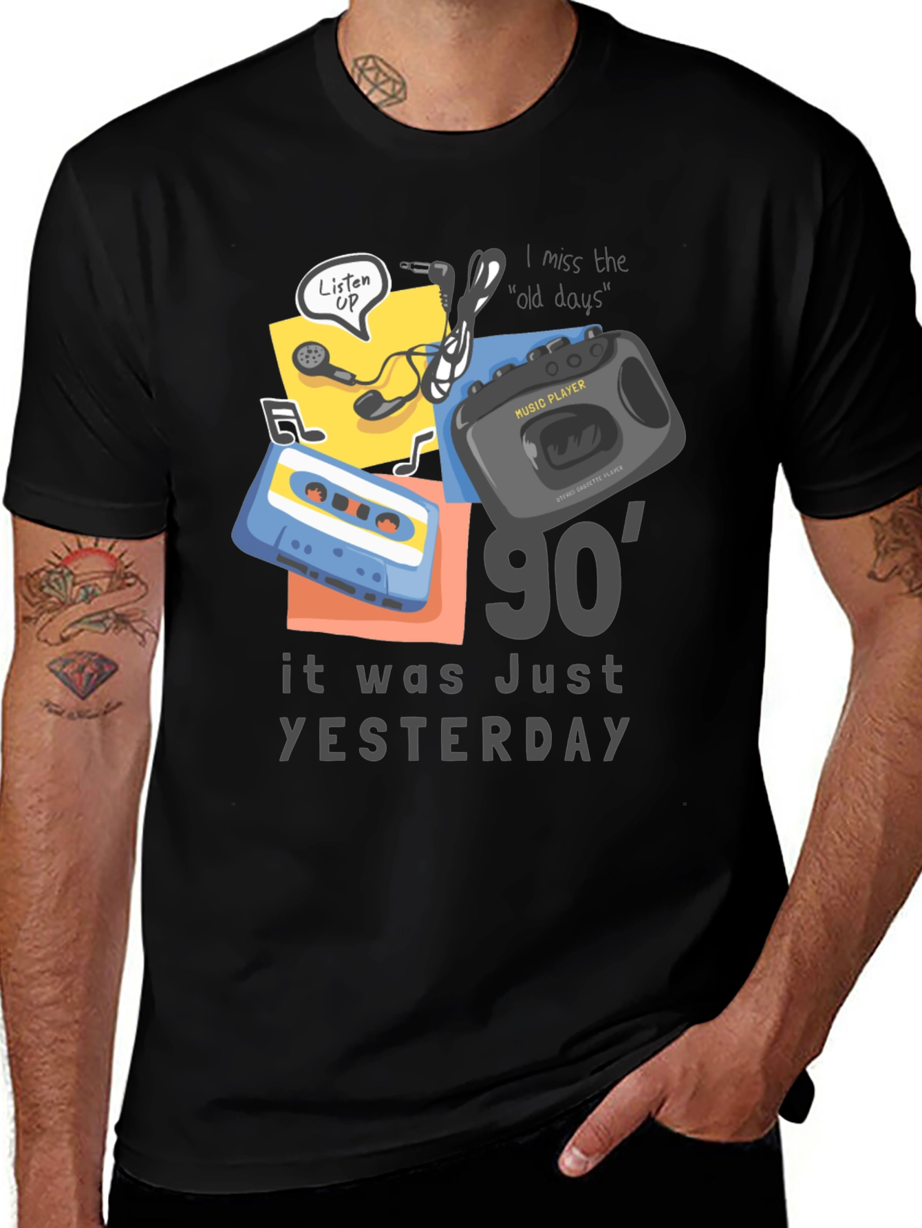 90s Throwback Graphic Tee