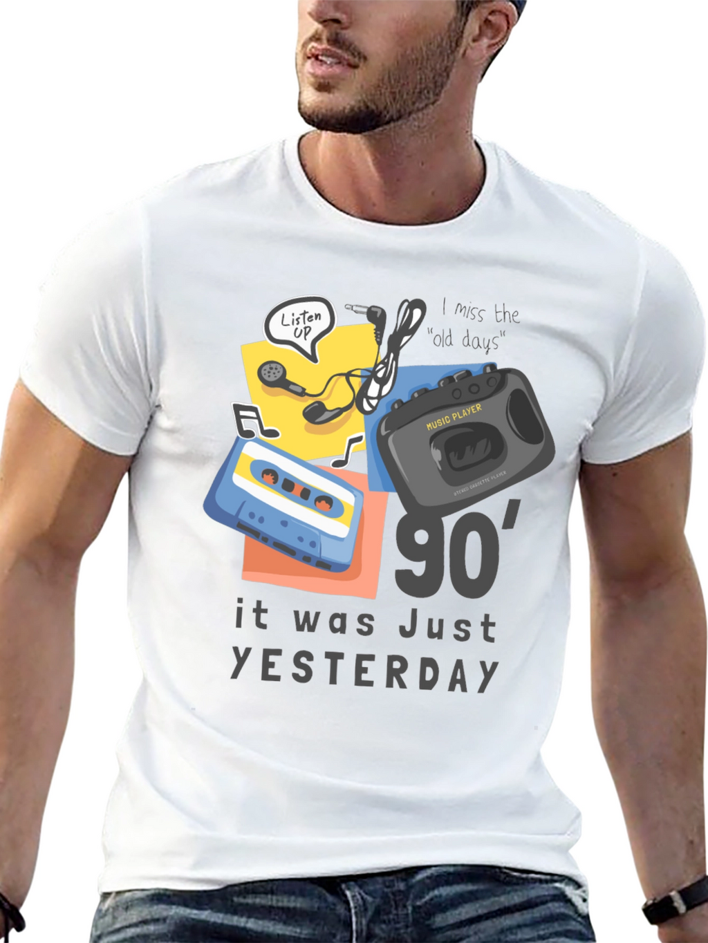 90s Throwback Graphic Tee