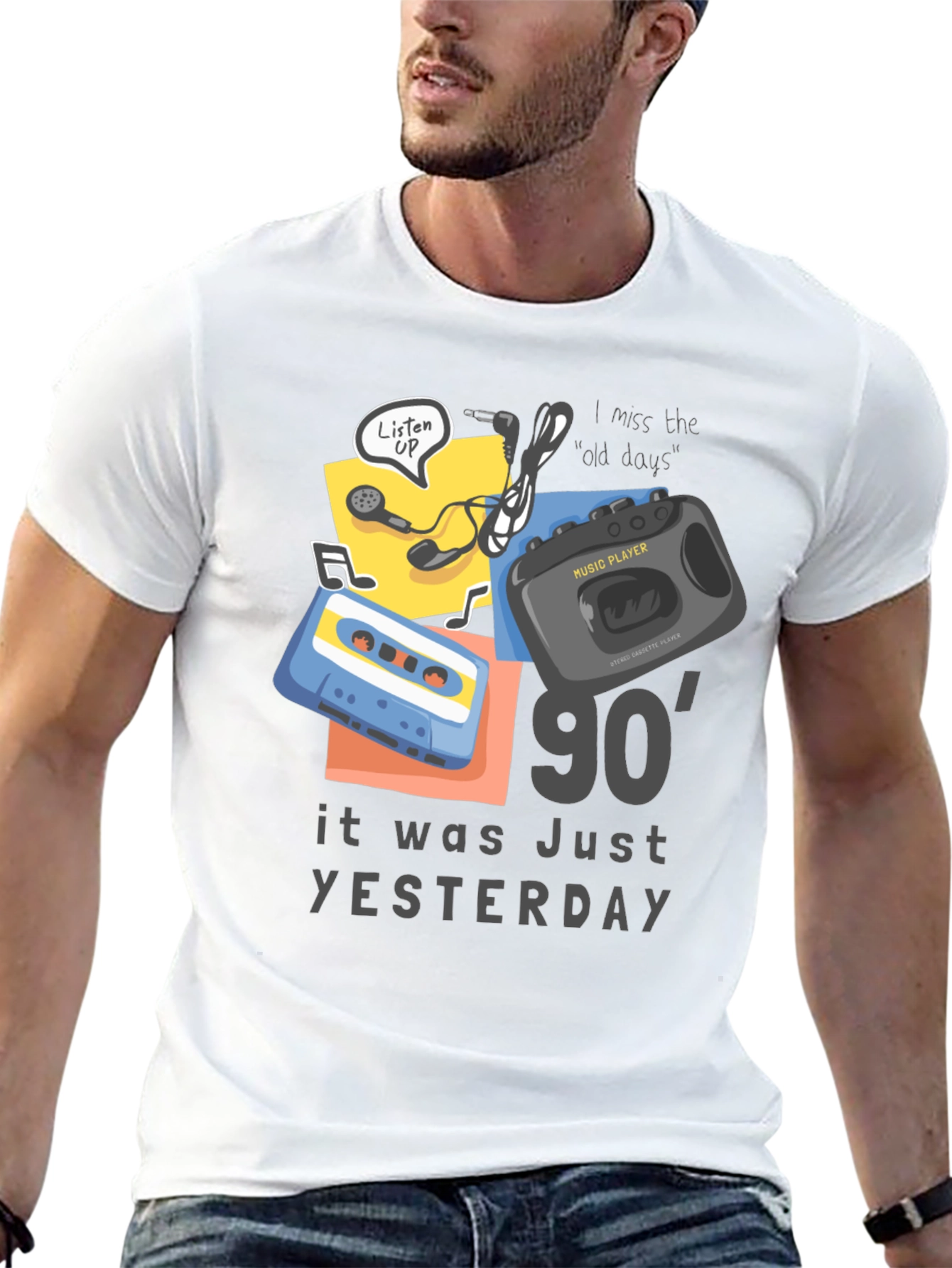 90s Throwback Graphic Tee