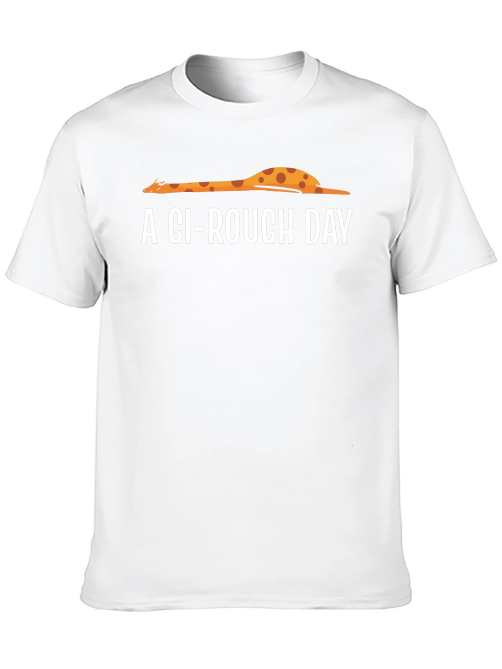 A GI-Rough Day Giraffe Graphic T-Shirt