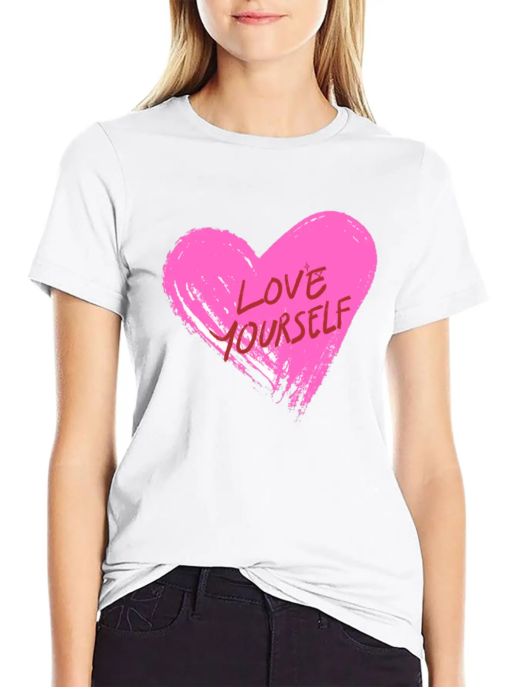 "Wear Your Heart On Your T-shirt." Unisex Cotton Tee – Relaxed Fit For Any Occasion