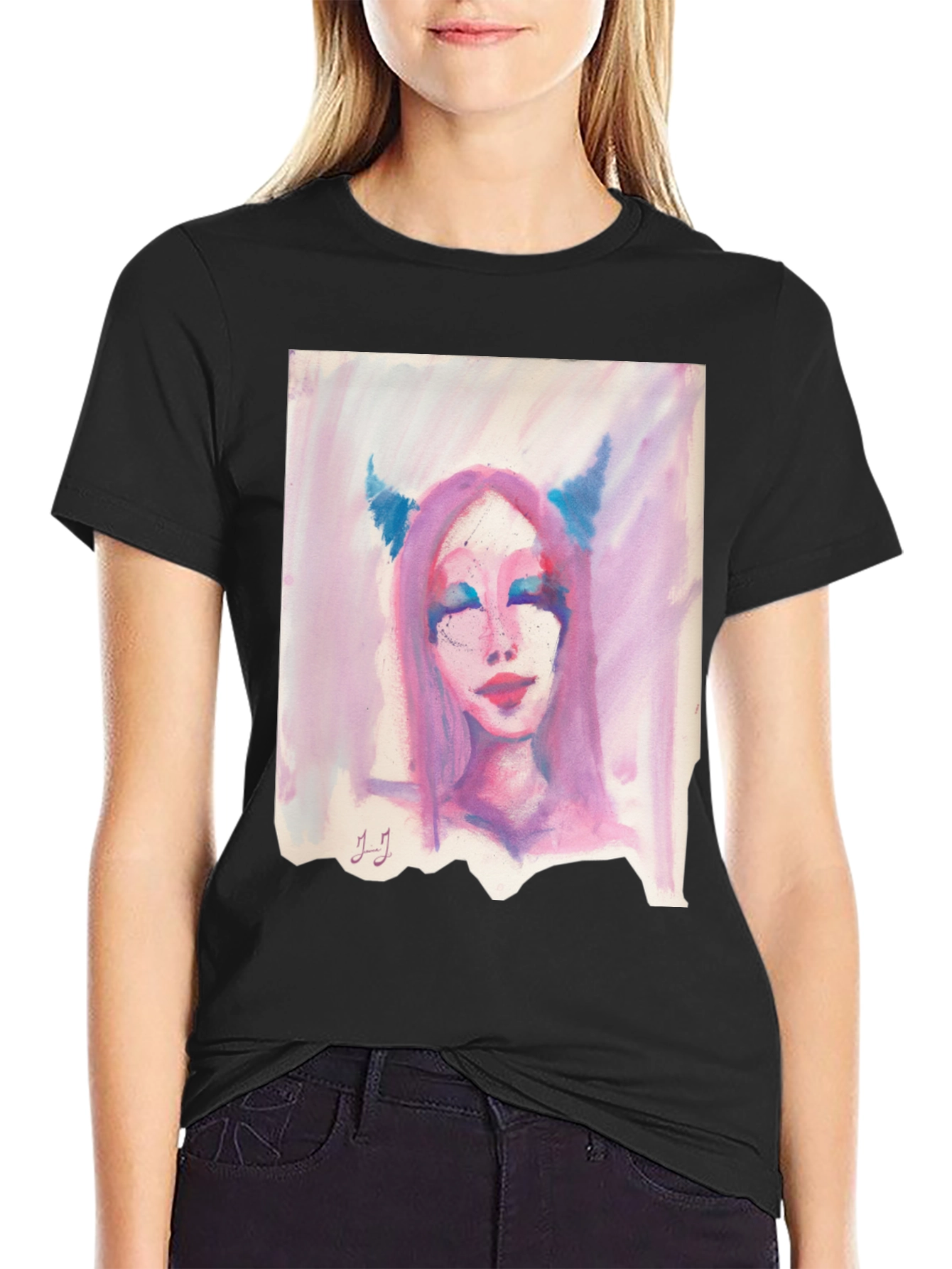 Abstract Portrait Tee