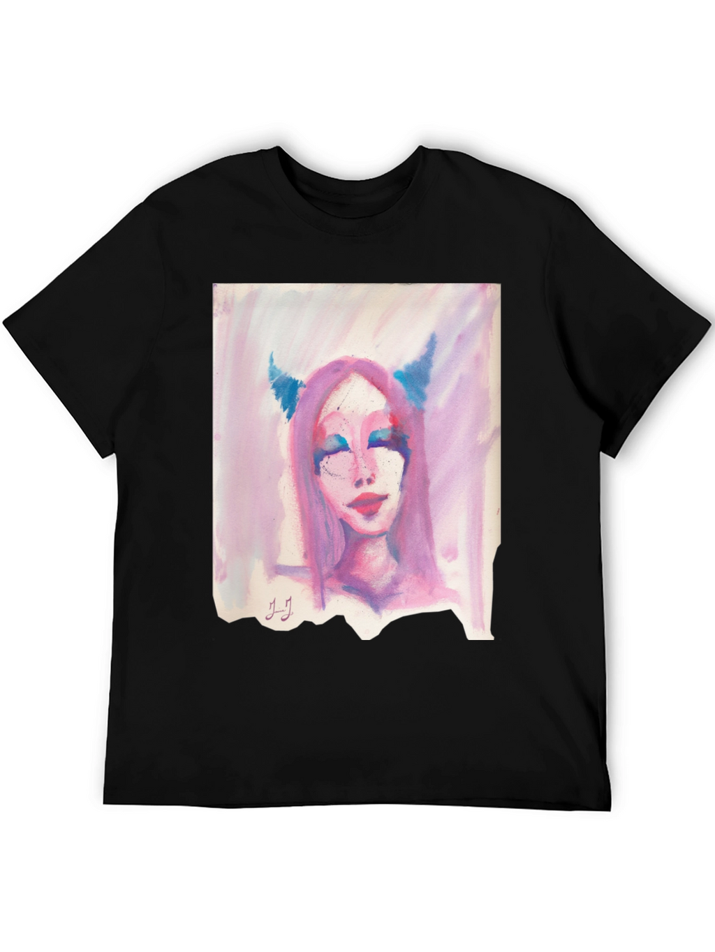 Abstract Portrait Tee